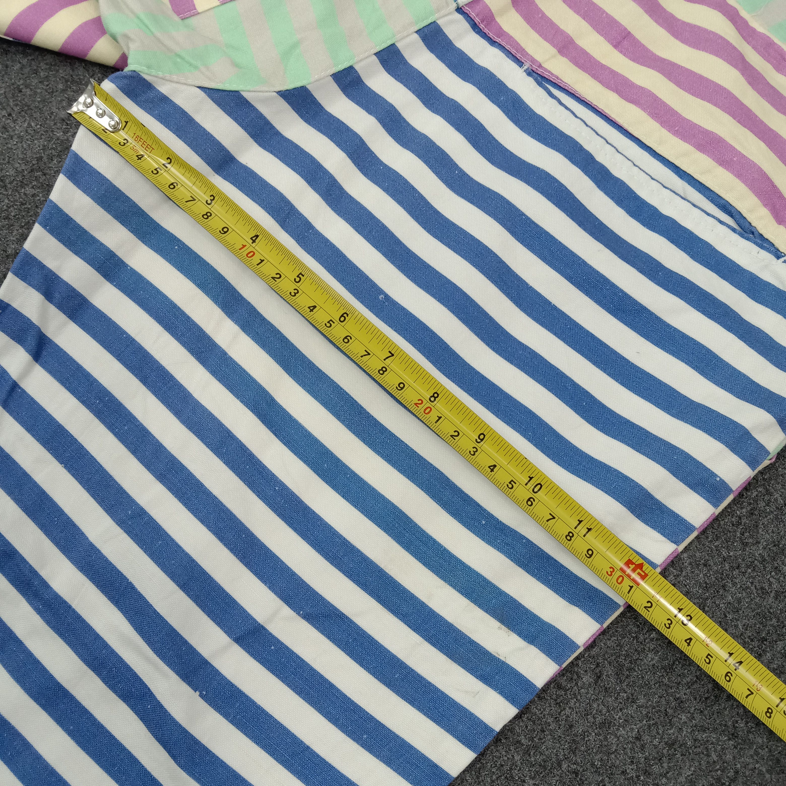 Ne-Net Ne-Net by Issey Miyake Japanese Stripes Pants C265N23 Size US 34 / EU 50 - 11 Thumbnail