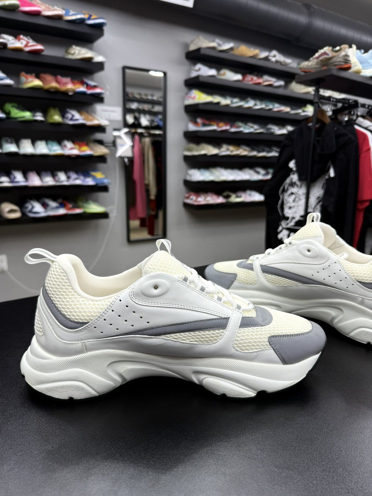 Dior AUTHENTIC Dior B22 White Silver Size 47 / 14 US Size US 14 / EU 47 - 13 Thumbnail