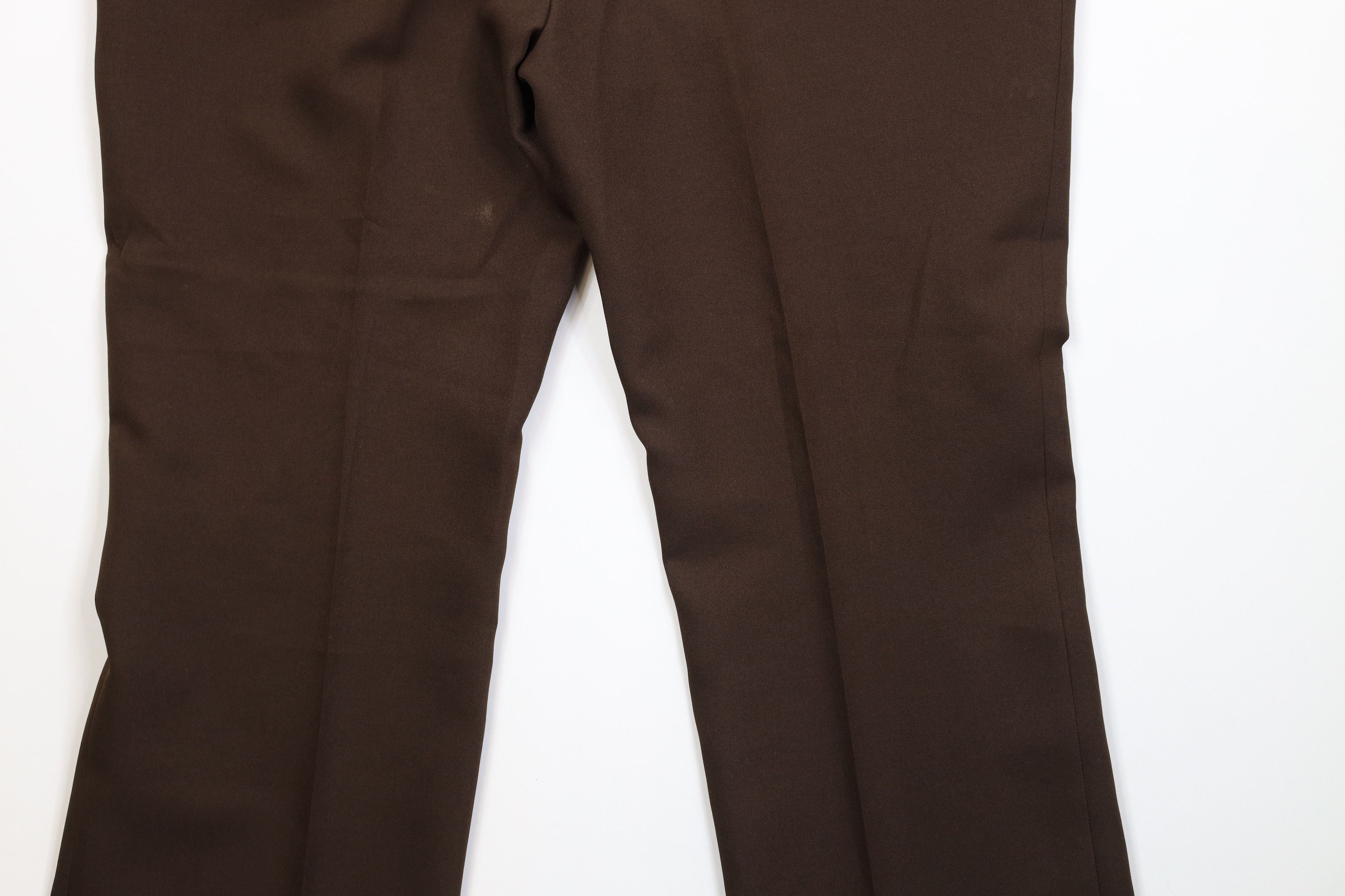 Vintage Vintage 70s Streetwear Flared Wide Leg Chino Pants Brown USA Size US 40 / EU 56 - 13 Thumbnail