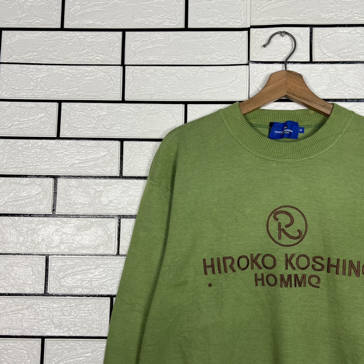 Hiroko Koshino Homme HIROKO KOSHINO HOMME Embroidered Logo Sweatshirt #4006-C182 Size US M / EU 48-50 / 2 - 4 Thumbnail