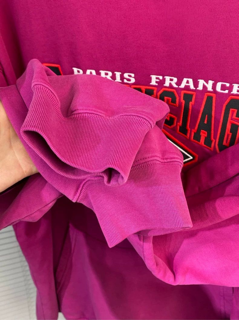 Balenciaga Balenciaga Balenciaga Pink Hoodie with Batman Logo-2506 Size US M / EU 48-50 / 2 - 8 Thumbnail