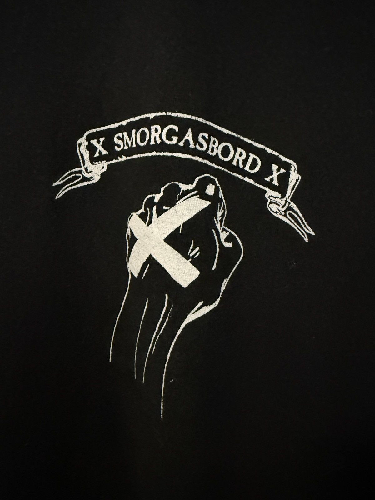 Vintage SMORGASBORD straight edge Size US XL / EU 56 / 4 - 2 Thumbnail