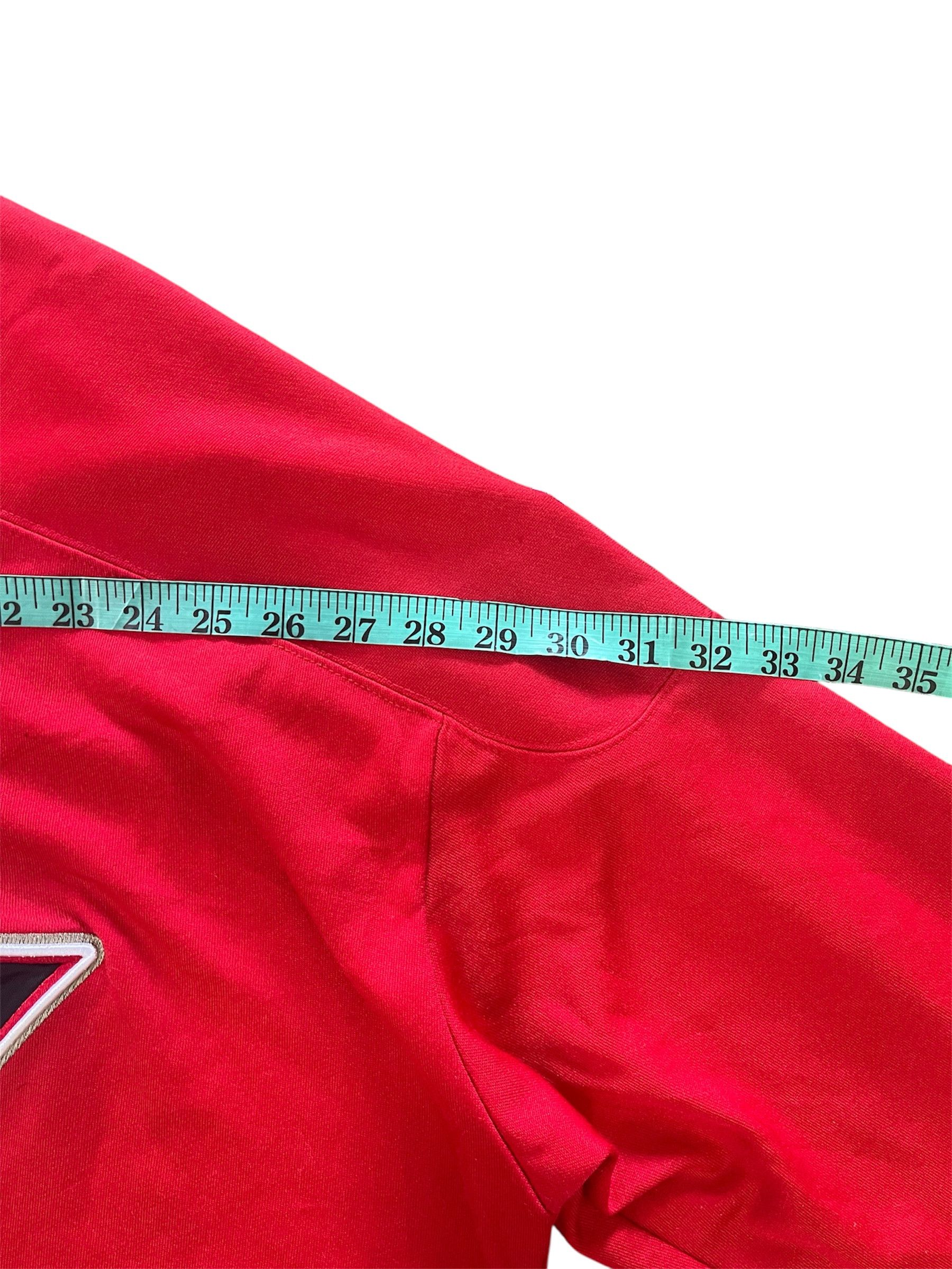 Pelle Pelle Pelle Pelle Hockey Jersey XXL Red Long Sleeve Hip Hop Y2K Size US XXL / EU 58 / 5 - 11 Thumbnail