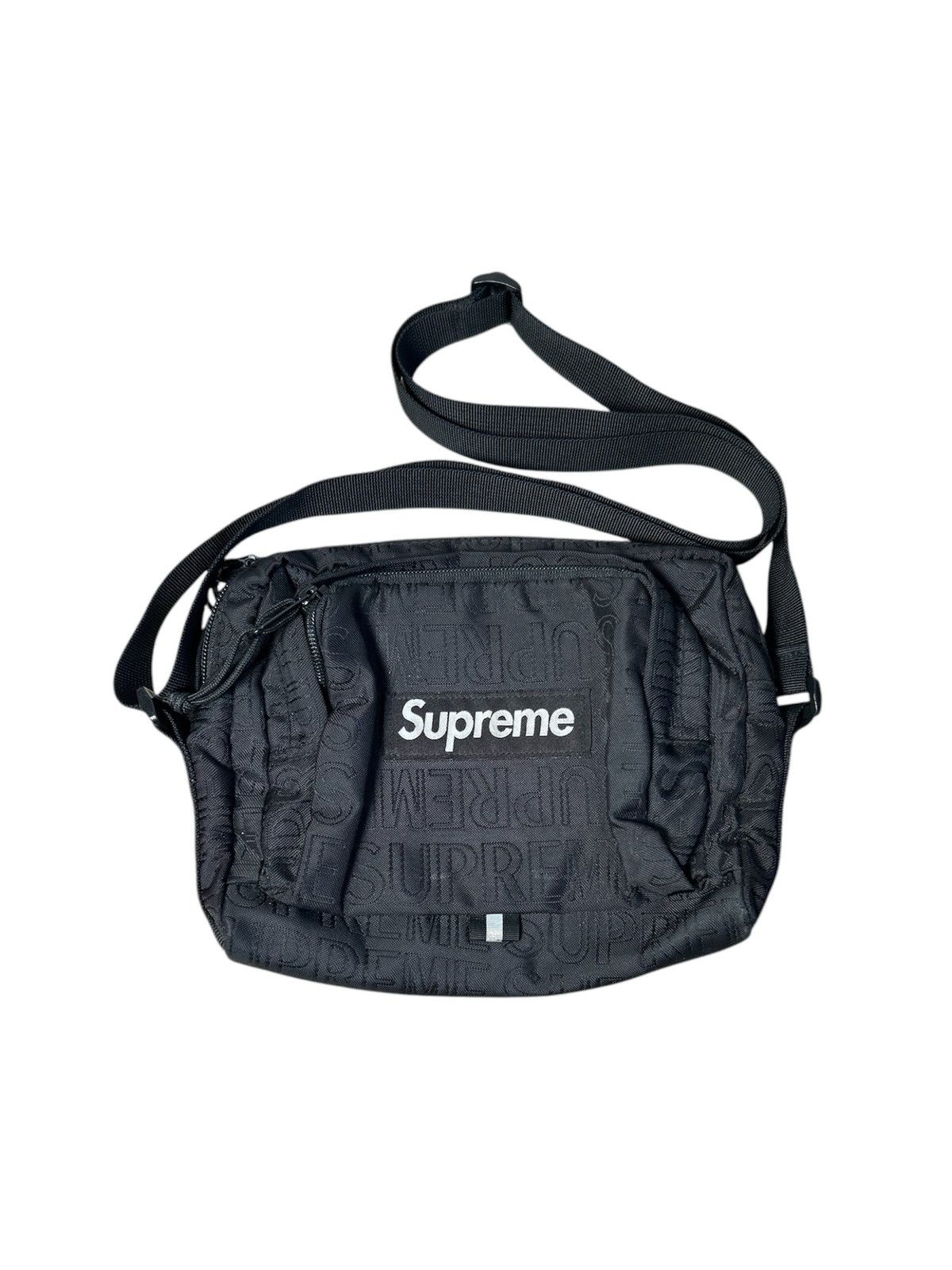 Supreme Supreme Shoulder Bag SS19 Black Grailed