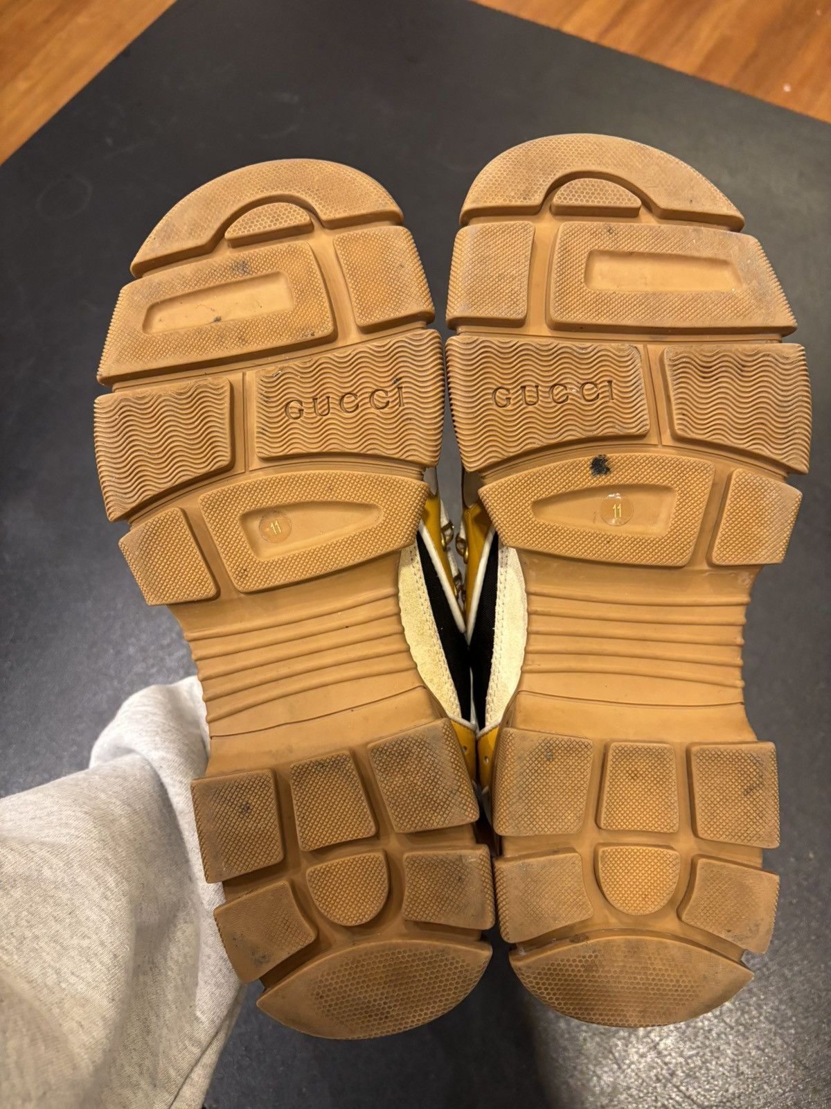 Gucci Gucci Flashtrek Brown Size US 11 / EU 44 - 7 Thumbnail