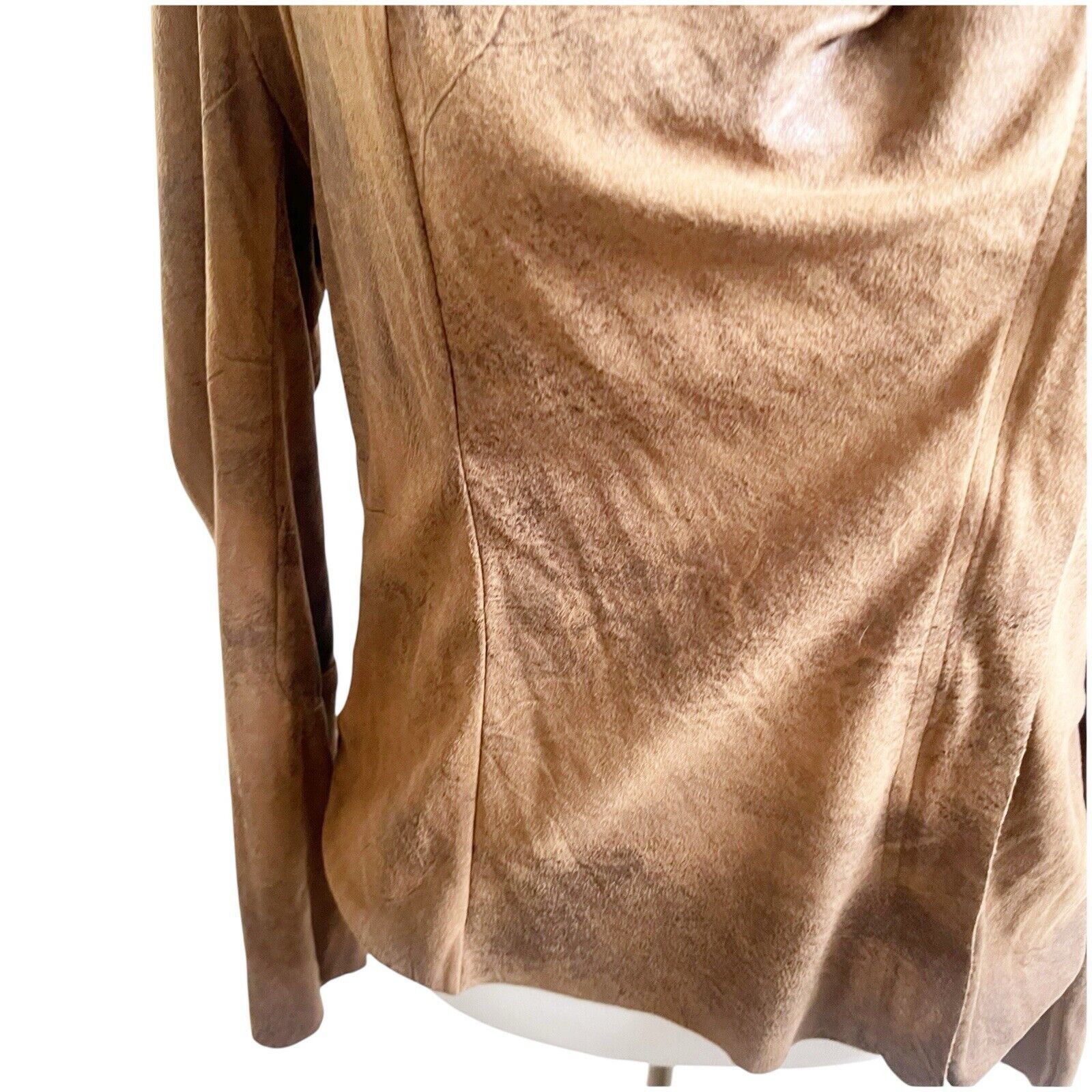 Other Philosophy Women’s Zipper Front Moto Jacket Size 12 Soft Size XL / US 12-14 / IT 48-50 - 6 Thumbnail