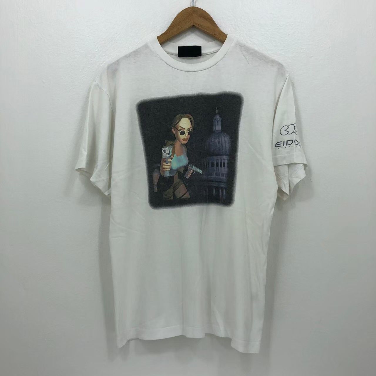 Vintage Vintage Cara Craft Tomb Rraider Eidos Interactive Video Game Size US M / EU 48-50 / 2 - 2 Thumbnail
