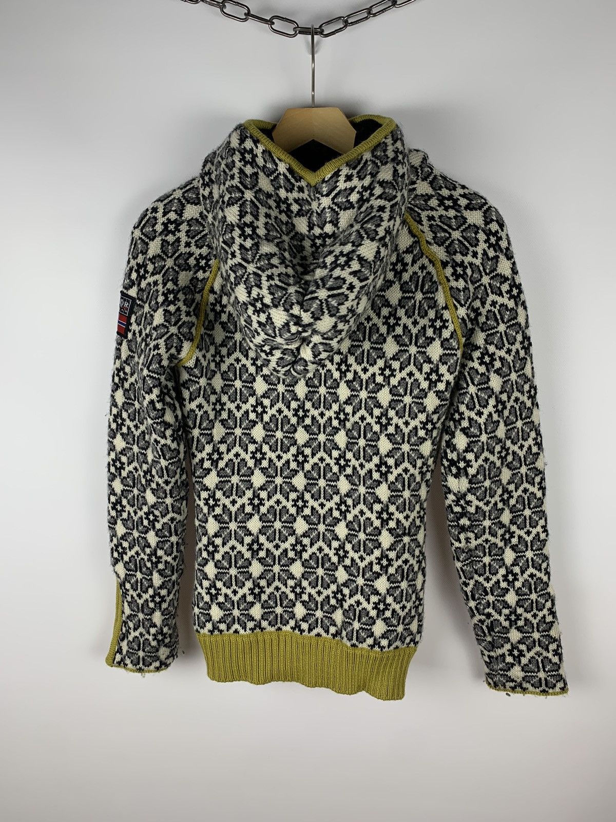 Designer Vintage Norwear Jacket Norway Sweater Ladies Size XS Hooded Size XS / US 0-2 / IT 36-38 - 6 Thumbnail