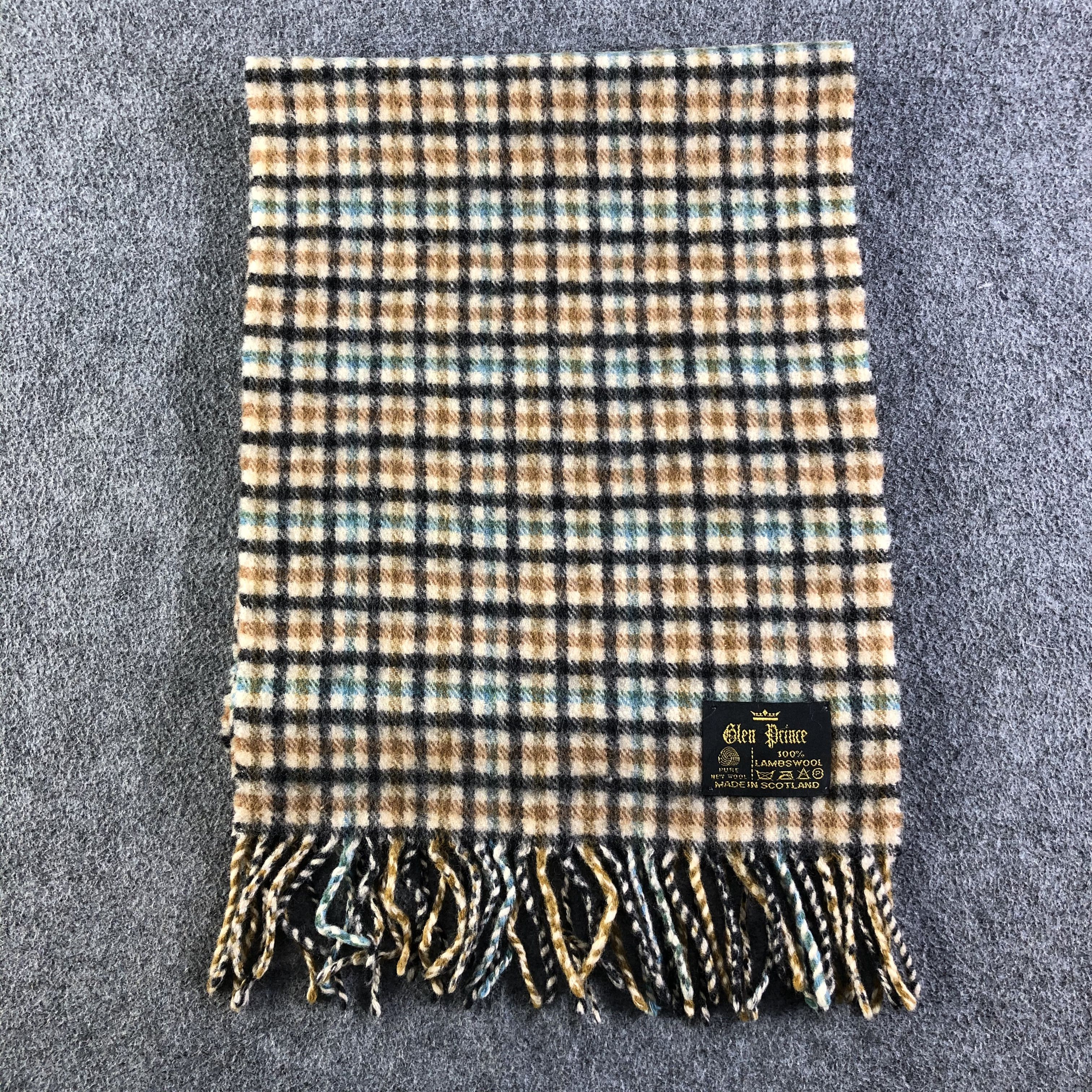 Vintage Glen Prince Scarf / Muffler / Neckwear P609 Size ONE SIZE - 3 Thumbnail