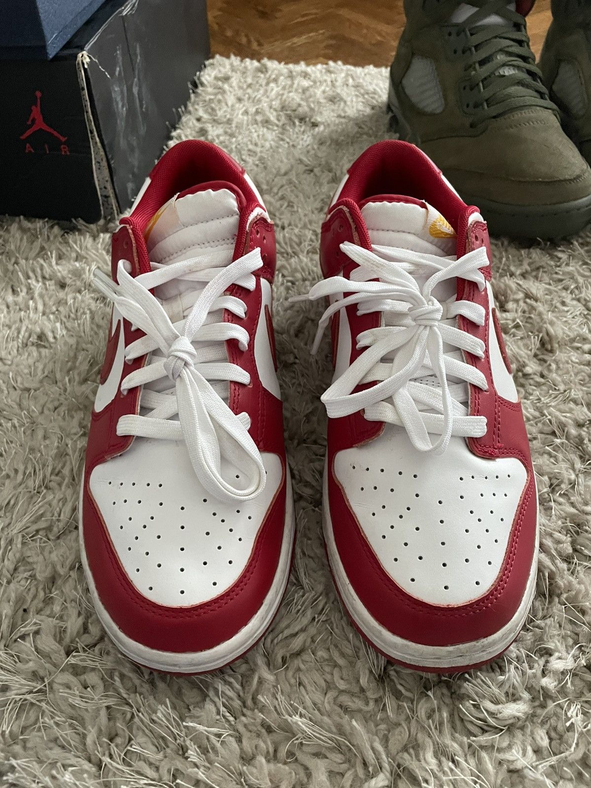 Nike Nike Dunk Low Gym Red Size US 10 / EU 43 - 4 Thumbnail
