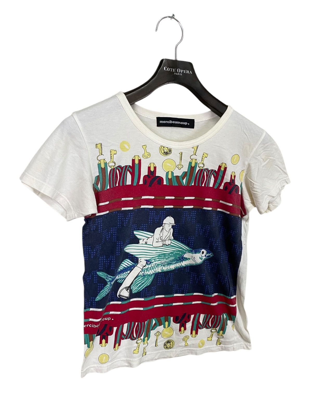 Designer × Japanese Brand × mercibeaucoup Issey miyake mercibeaucoup tshirt nice design Size US XS / EU 42 / 0 - 2 Thumbnail