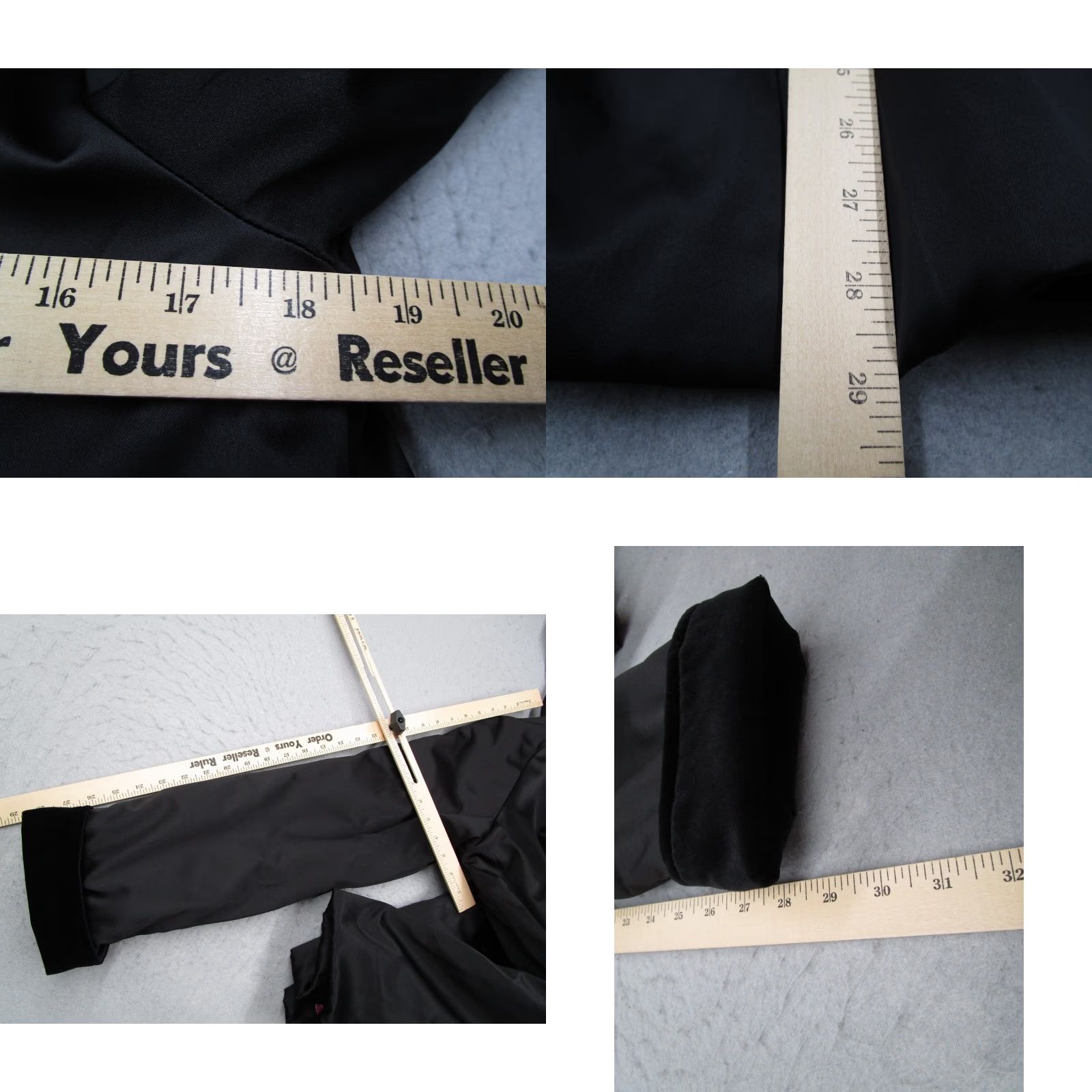 Betsey Johnson Betsey Johnson Jacket Women L Black Removable Hood Snap Front Rear Tie Hooded Pockets All Seasons Belted Long Sleeve Polyester Size L / US 10 / IT 46 - 8 Thumbnail
