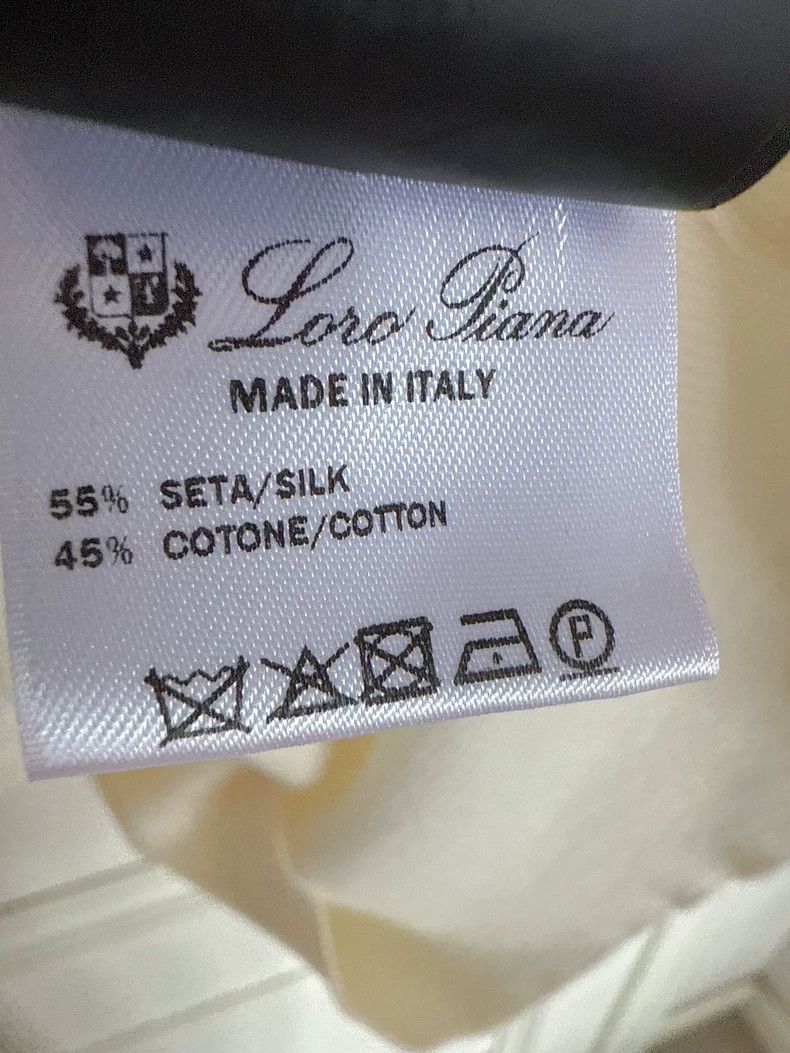 Loro Piana LORO PIANA Silk cotton knit short sleeves Size M / US 6-8 / IT 42-44 - 6 Thumbnail