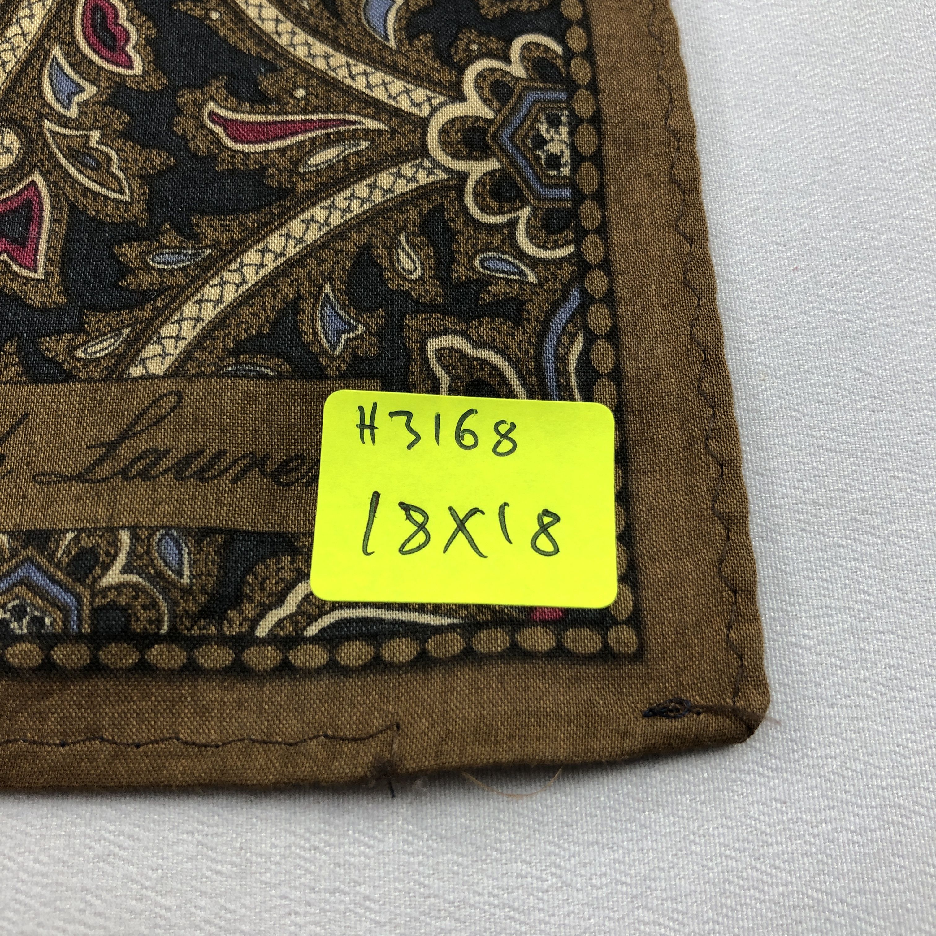 Ralph Lauren Vintage Ralph Lauren Handkerchief Neckerchief Bandana H3168 Size ONE SIZE - 7 Thumbnail