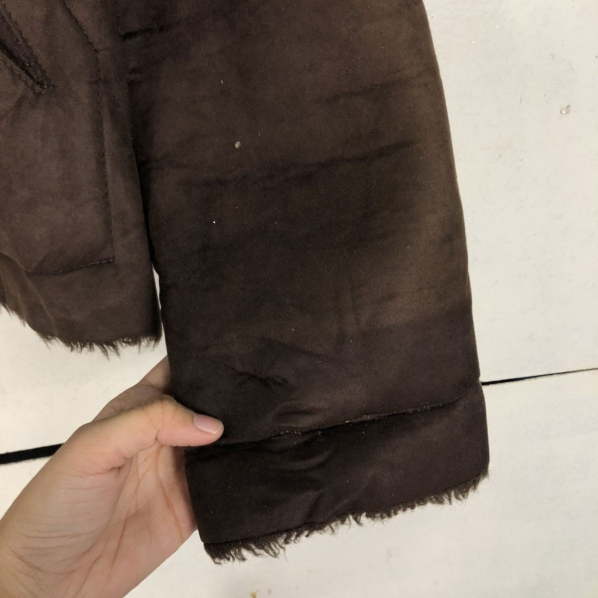 Paul Smith 🔥VINTAGE SHEARLING BIKER JACKET BLANKET PAUL SMITH MINK FUR Size US M / EU 48-50 / 2 - 17 Thumbnail