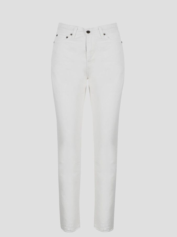 $1K VALUE Raw-edge Carrot-fit Jeans