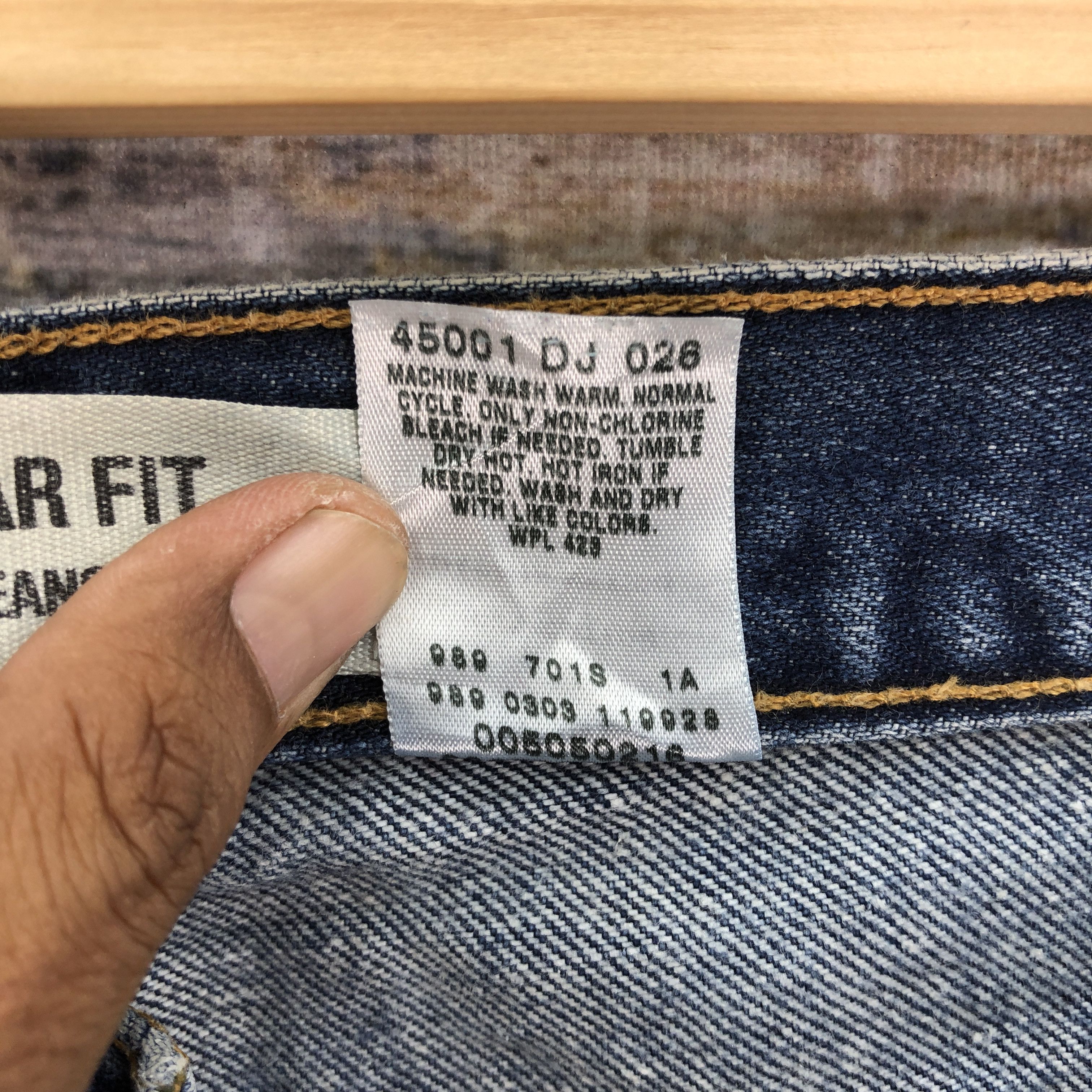 Levi's Vintage Levis 505 Dirty Jeans Levi's Faded Stonewash Denim Size US 32 / EU 48 - 10 Thumbnail