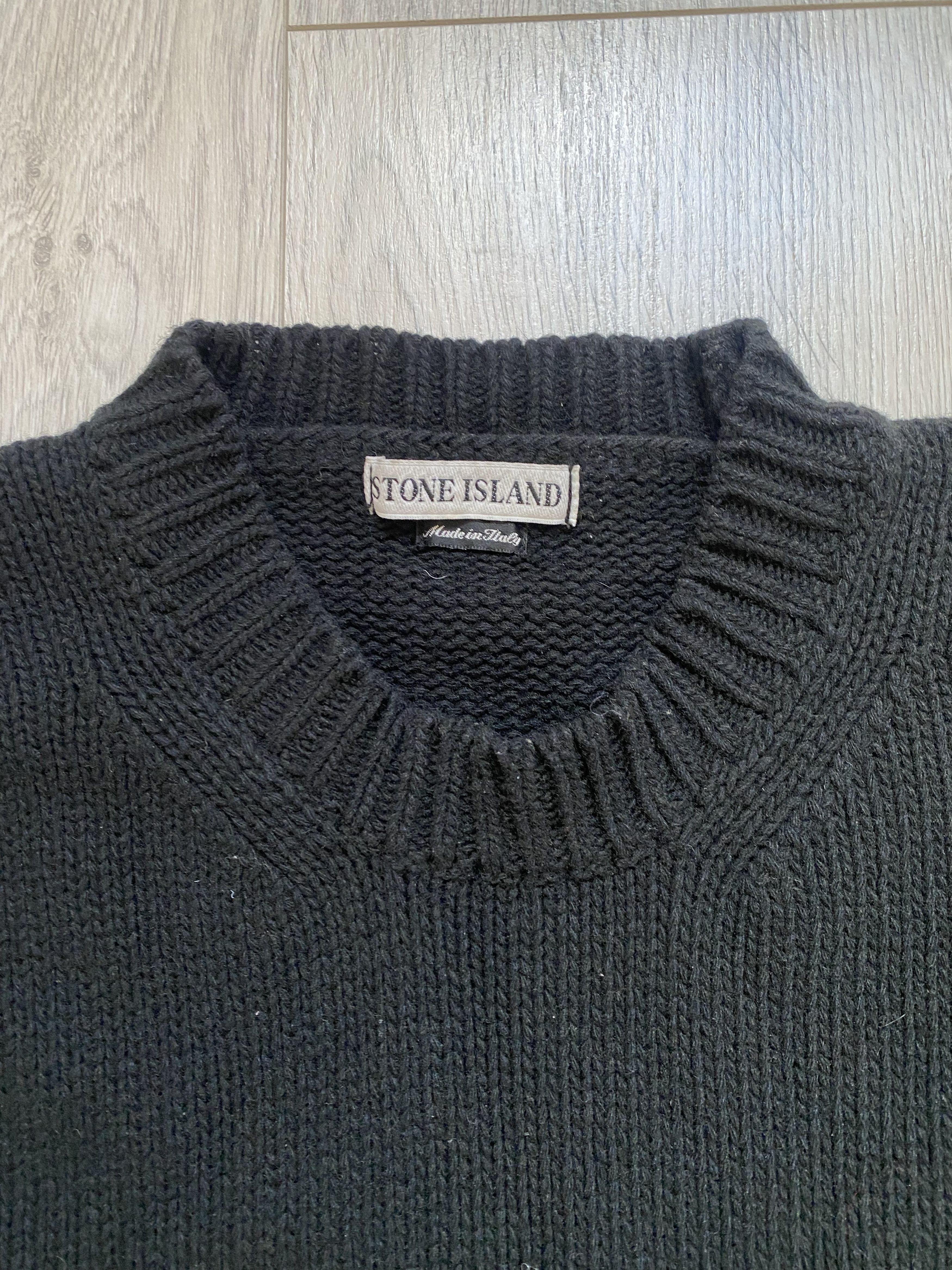 Massimo Osti Stone Island Vintage Big Logo Sweater Size US XL / EU 56 / 4 - 5 Thumbnail