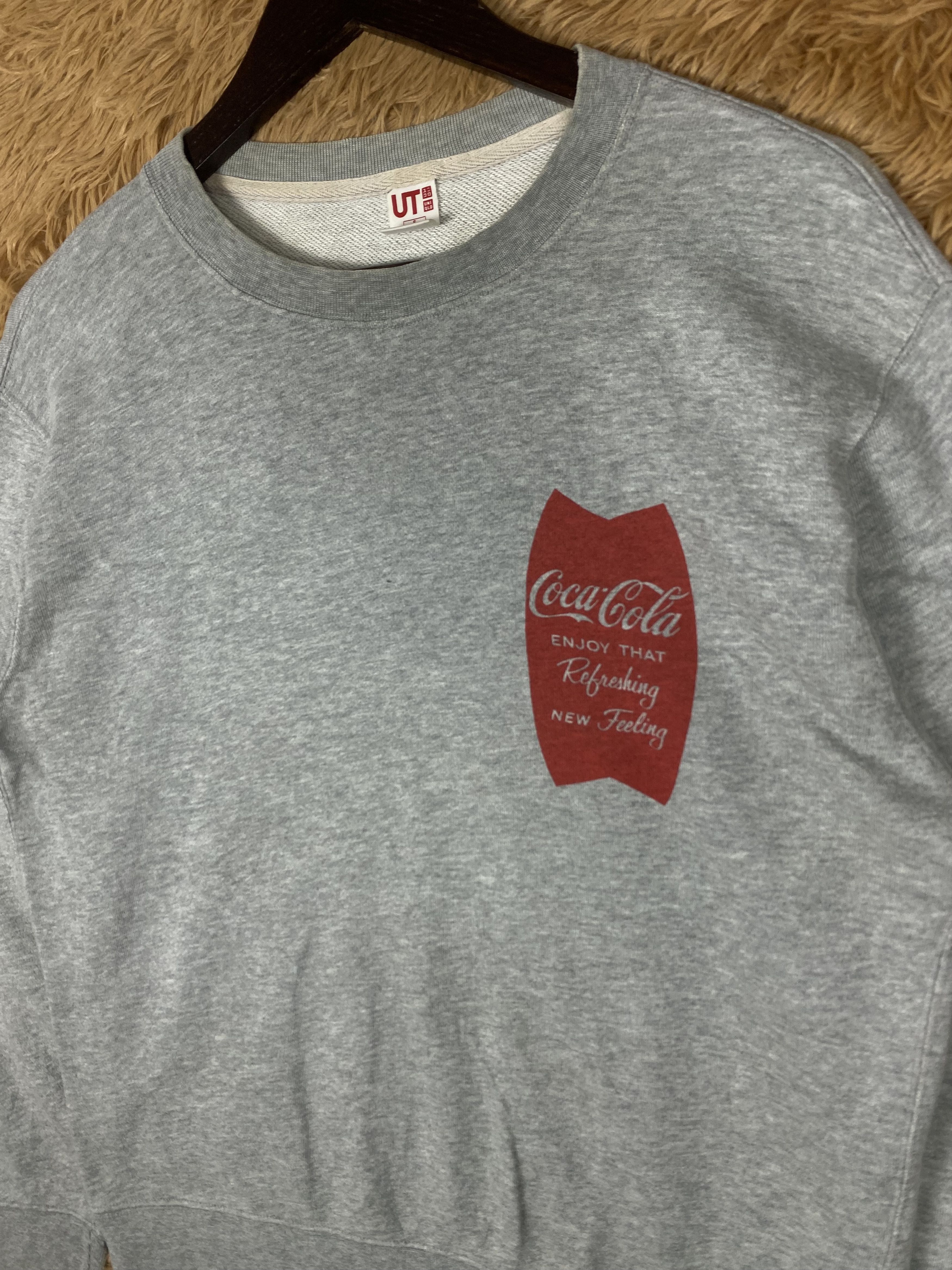 Uniqlo Vintage Uniqlo X Coca Cola Sweatshirts PS0213 Size US S / EU 44-46 / 1 - 3 Thumbnail