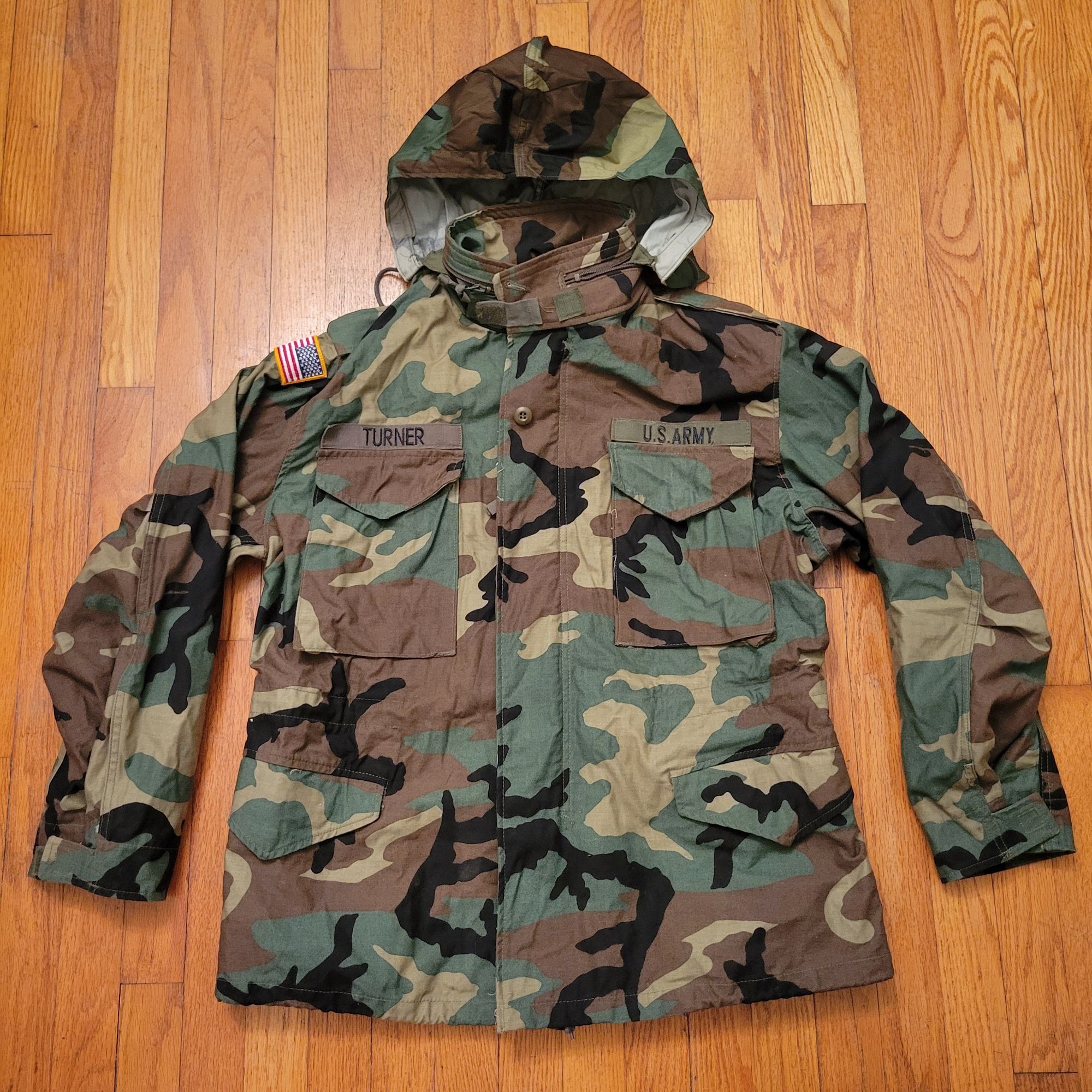 Other Vintage US Army Woodland Camouflage Field Jacket Medium Shor Size US M / EU 48-50 / 2 - 1 Thumbnail