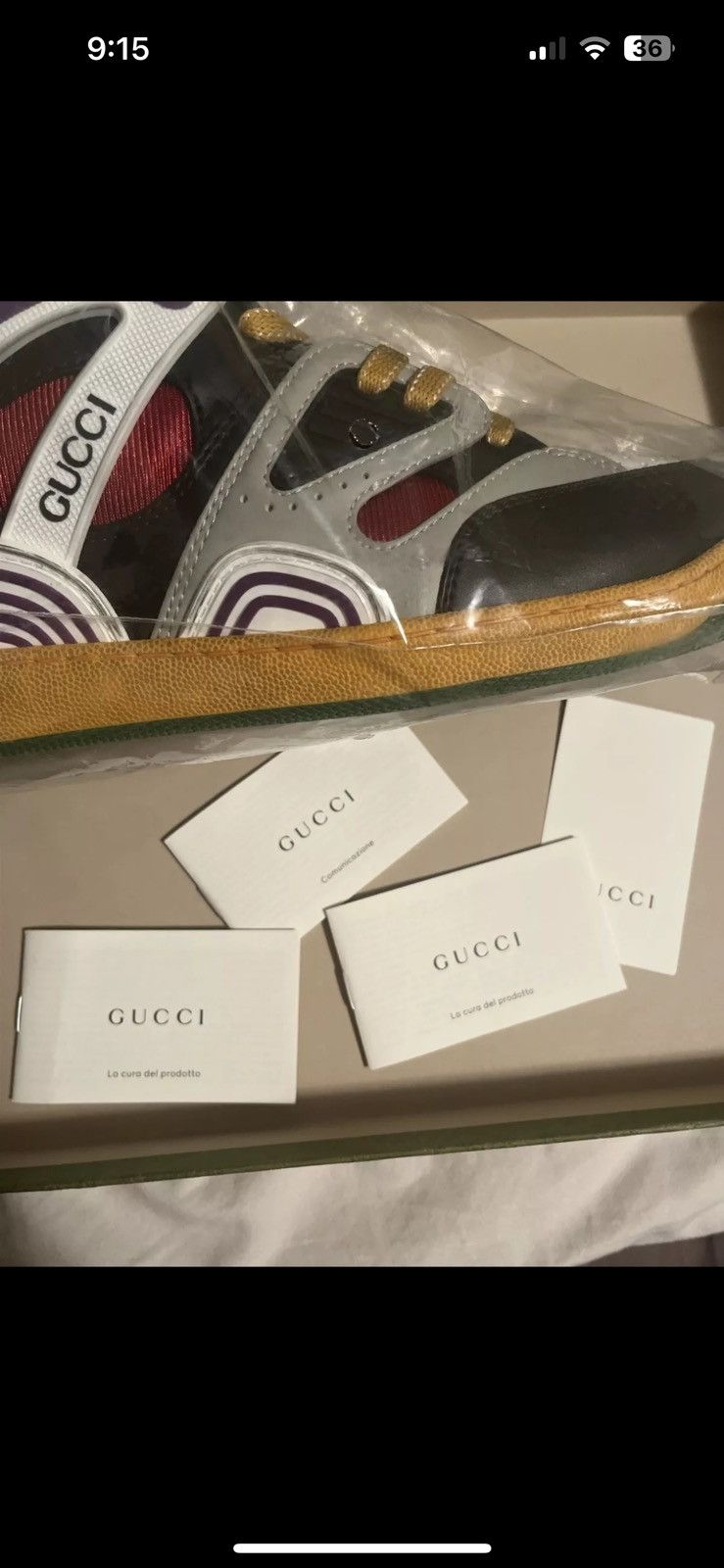 Gucci Gucci Basketball high top sneakers Size US 9 / EU 42 - 5 Thumbnail