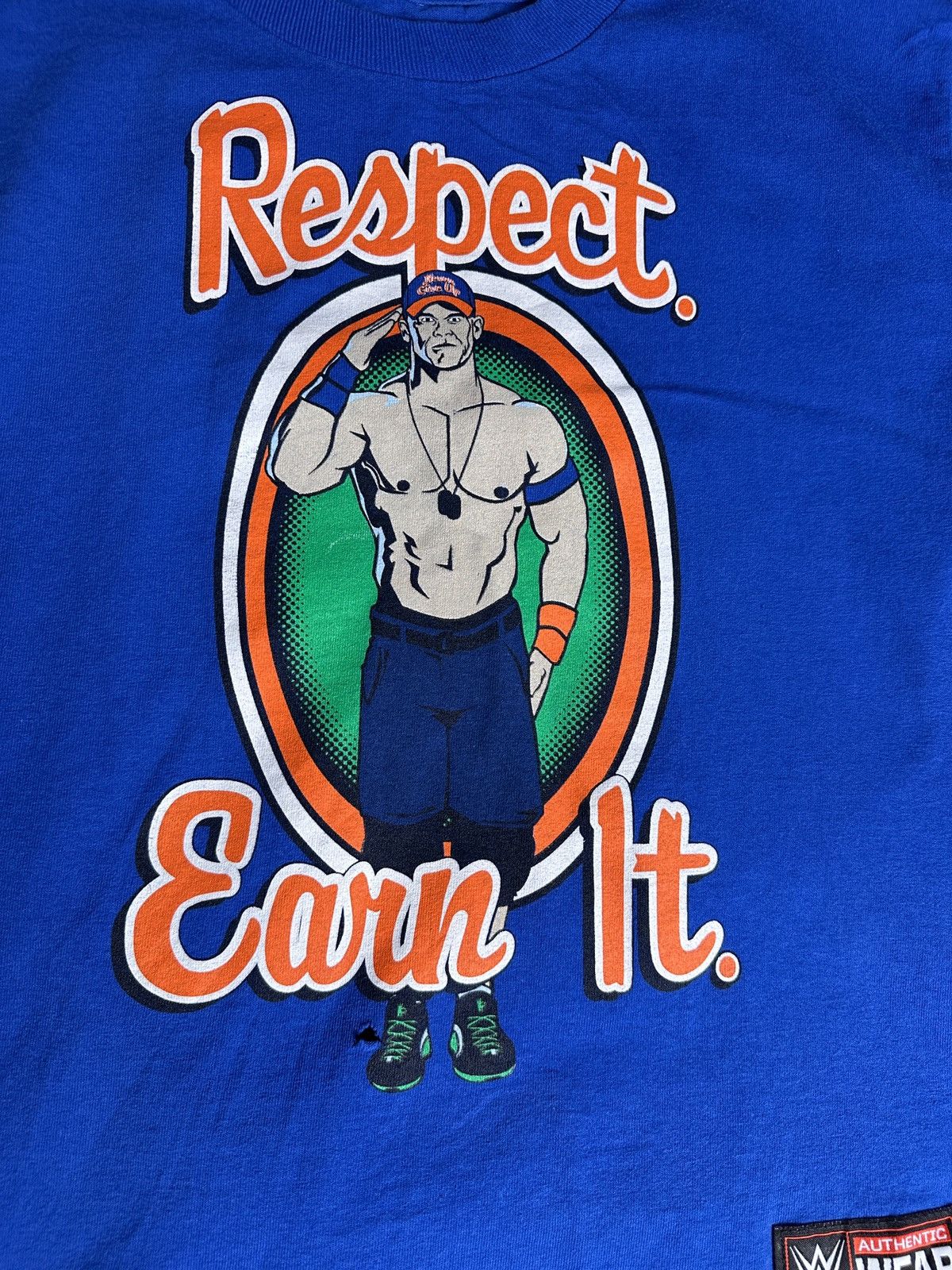 WWE John Cena Respect Earn It WWE tee Size US M / EU 48-50 / 2 - 2 Thumbnail