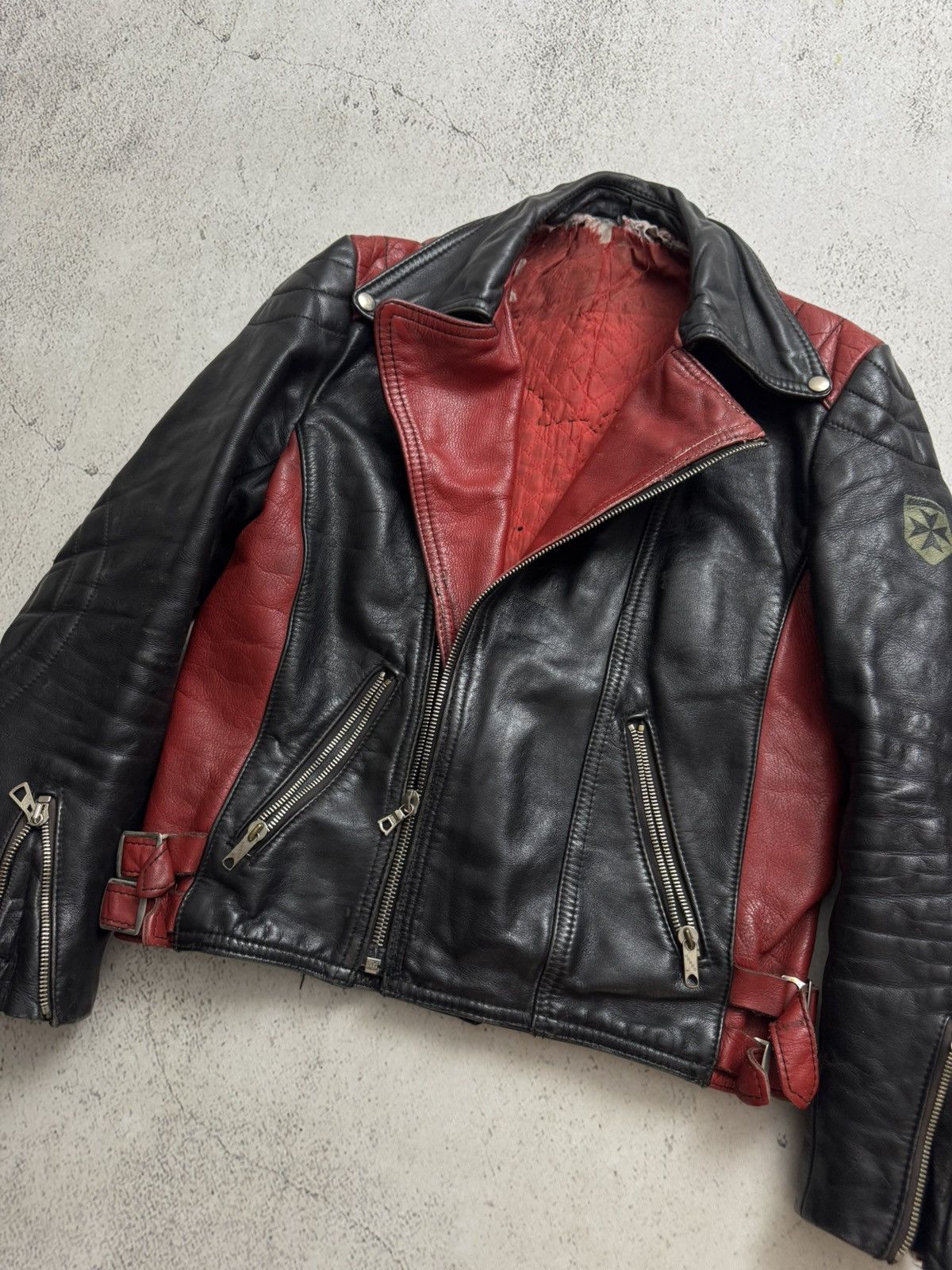 Genuine Leather Harro Vintage Honda Vintage Leather Jacket Size US M / EU 48-50 / 2 - 5 Thumbnail