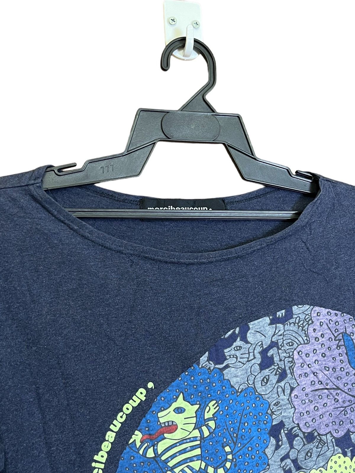 Issey Miyake ISSEY MIYAKE MERCIBEAUCOUP LONG SLEEVE 3 BLEND T SHIRT Size US S / EU 44-46 / 1 - 3 Thumbnail