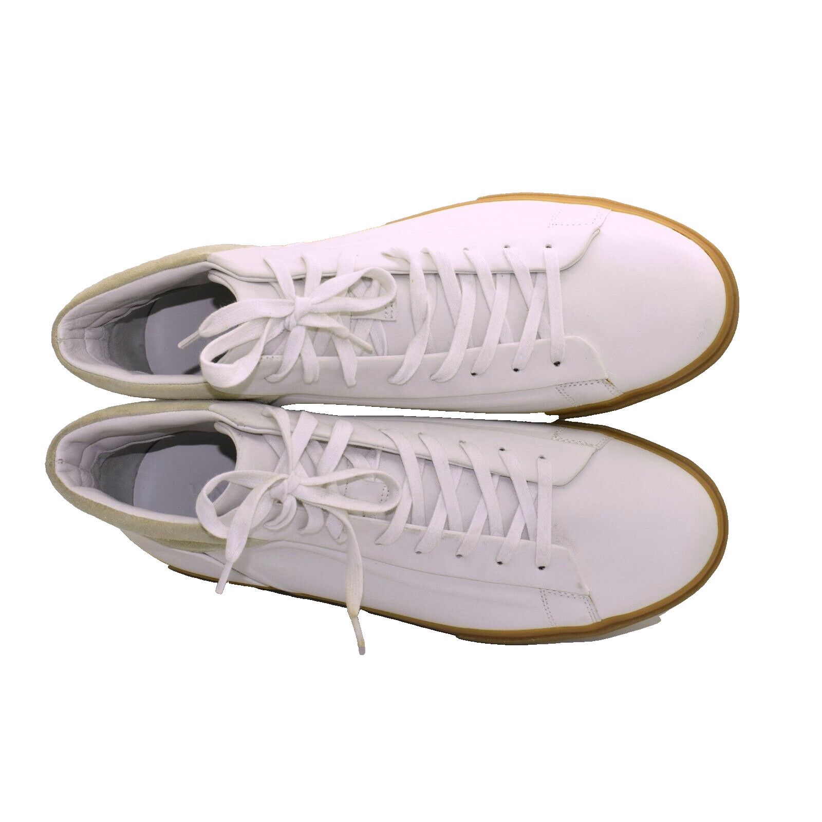 Vince NEW VINCE Fynn White Nappa Leather Sneaker Shoes Sz 12M $250 Size US 12 / EU 45 - 3 Thumbnail
