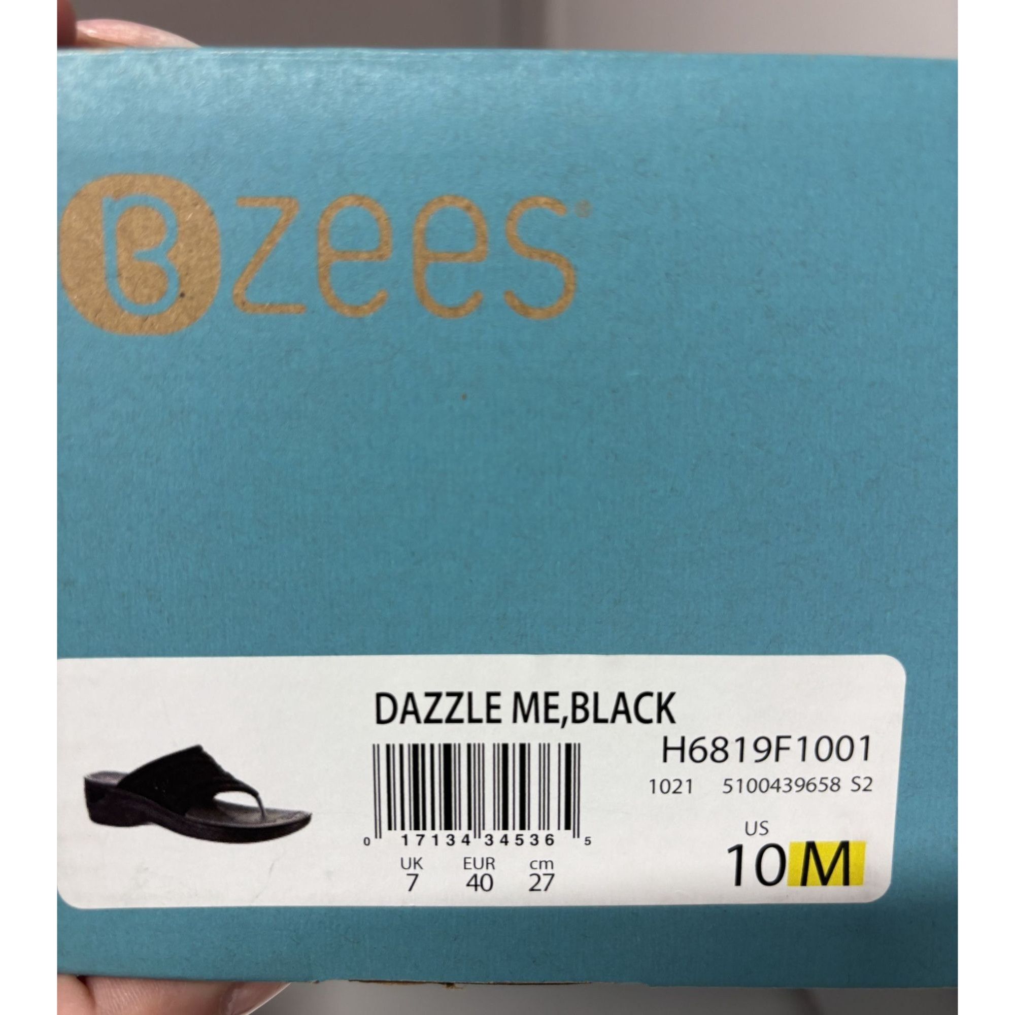 Other BZEES / Dazzle Me / Cloud Technology / Black / Platform Sand Size US 10 / IT 40 - 9 Thumbnail