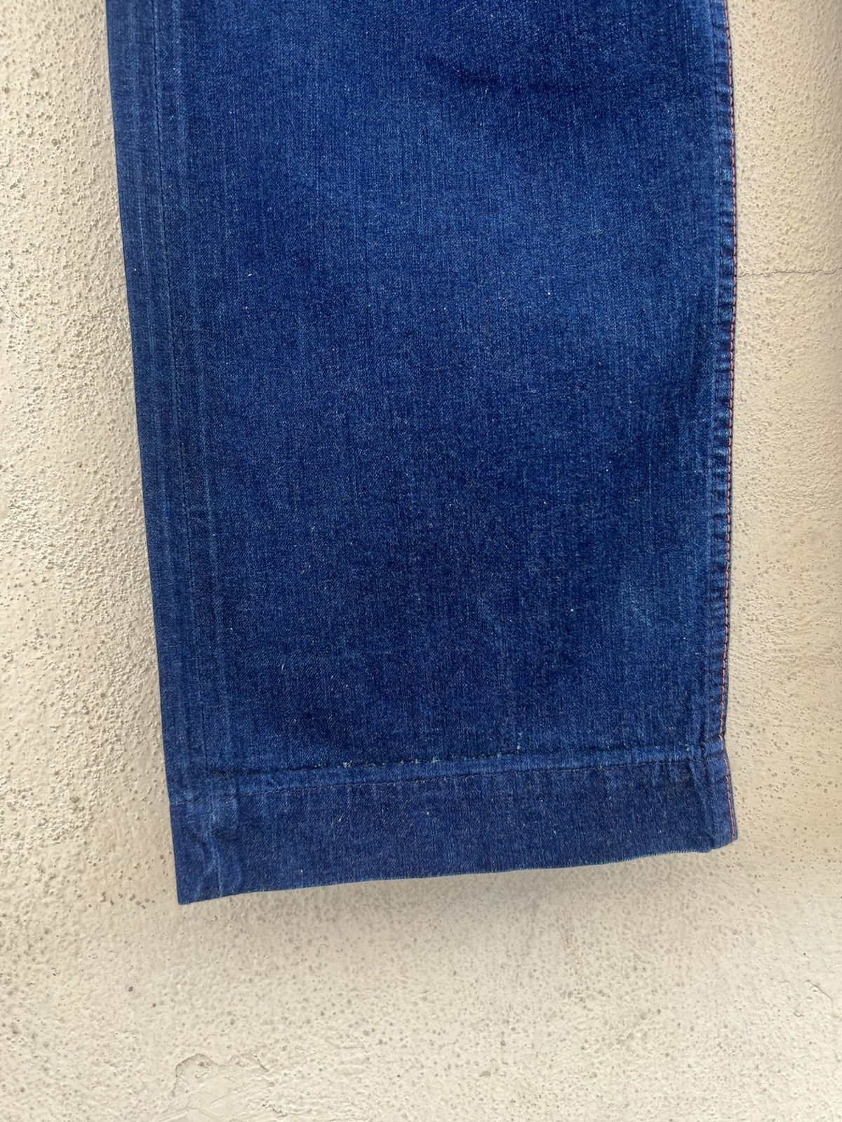 Hiroshi Kato KATO Japan Faded Indigo Denim Work Pant Size US 34 / EU 50 - 9 Thumbnail