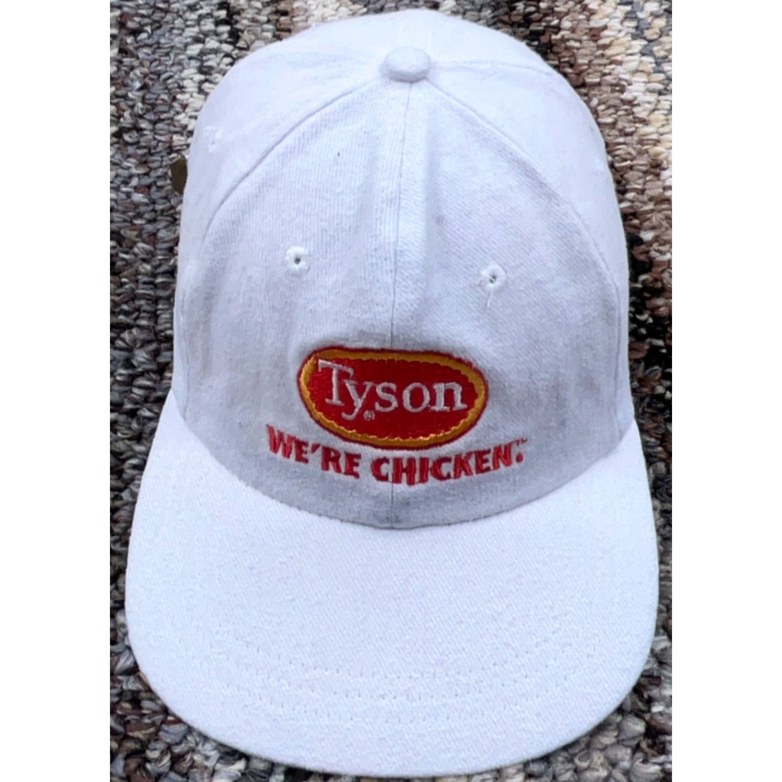 Vintage VINTAGE Tyson Headshot Hat Cap Baseball Adjustable White Twill Cotton Cap Men Size ONE SIZE - 2 Thumbnail