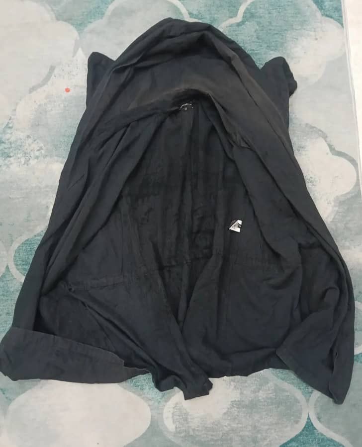 Ann Demeulemeester Authentic Ann Demeuleemester Rain Jacket Hooded FADDED Size XS / US 0-2 / IT 36-38 - 16 Thumbnail