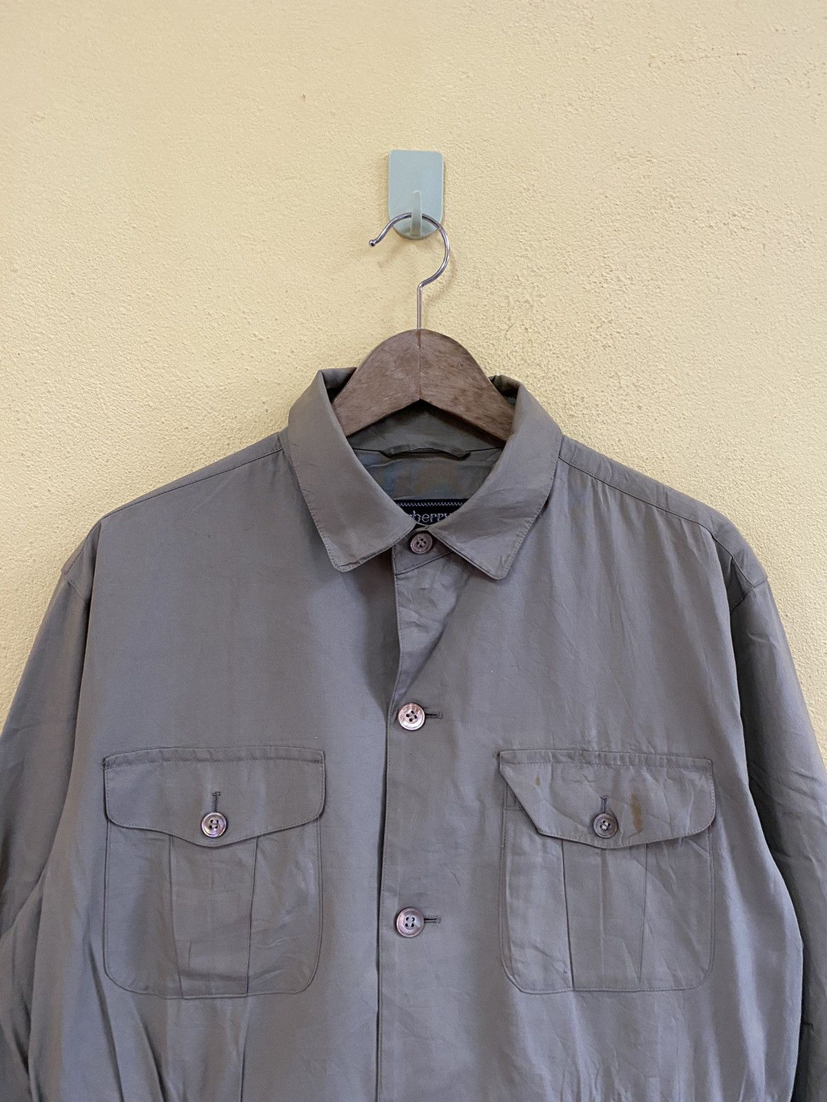 Burberry × Designer BURBERRY WOMEN JACKET MILITARY MULTIPOCKET Size L / US 10 / IT 46 - 4 Thumbnail