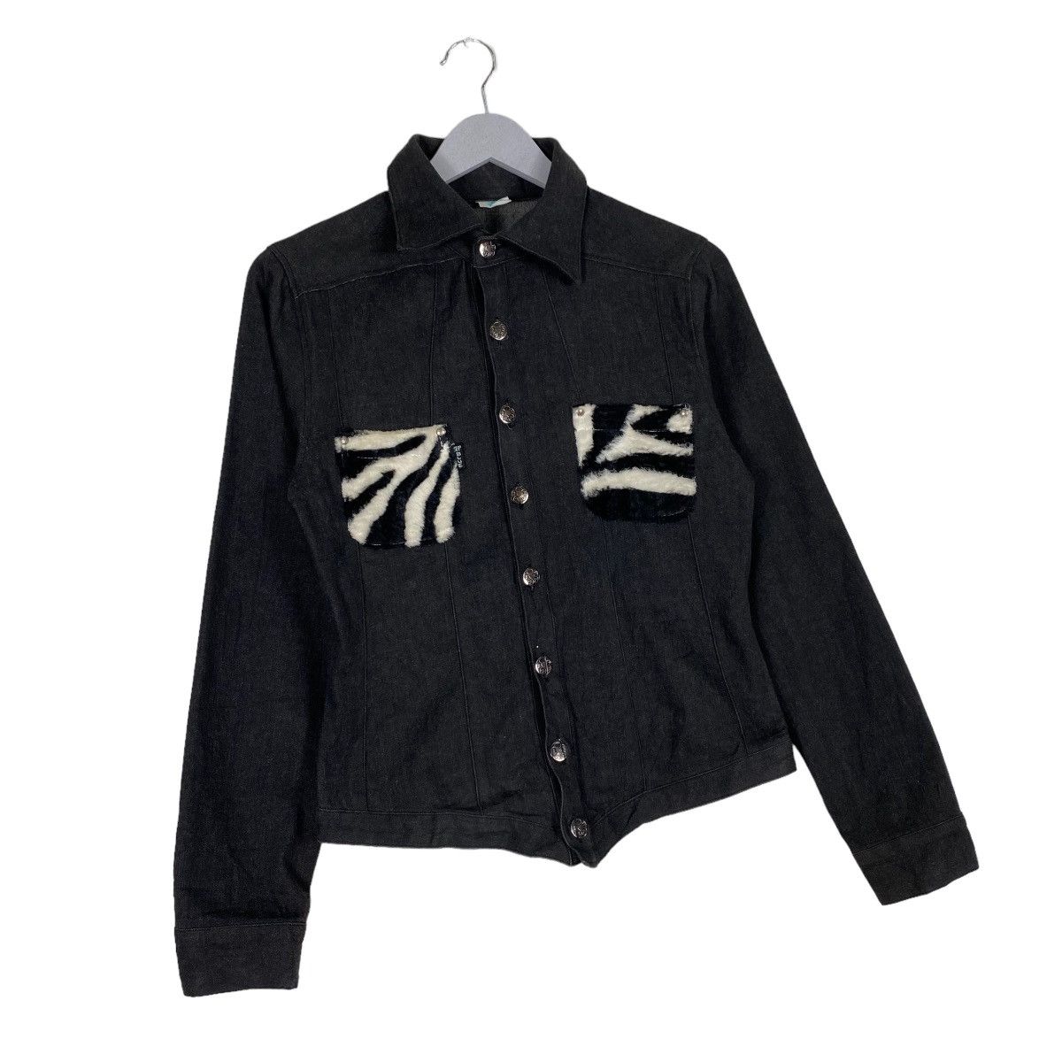 Blue Blue Japan × Japanese Brand RP BLUE ZEBRA DENIM JACKET Size US S / EU 44-46 / 1 - 3 Thumbnail