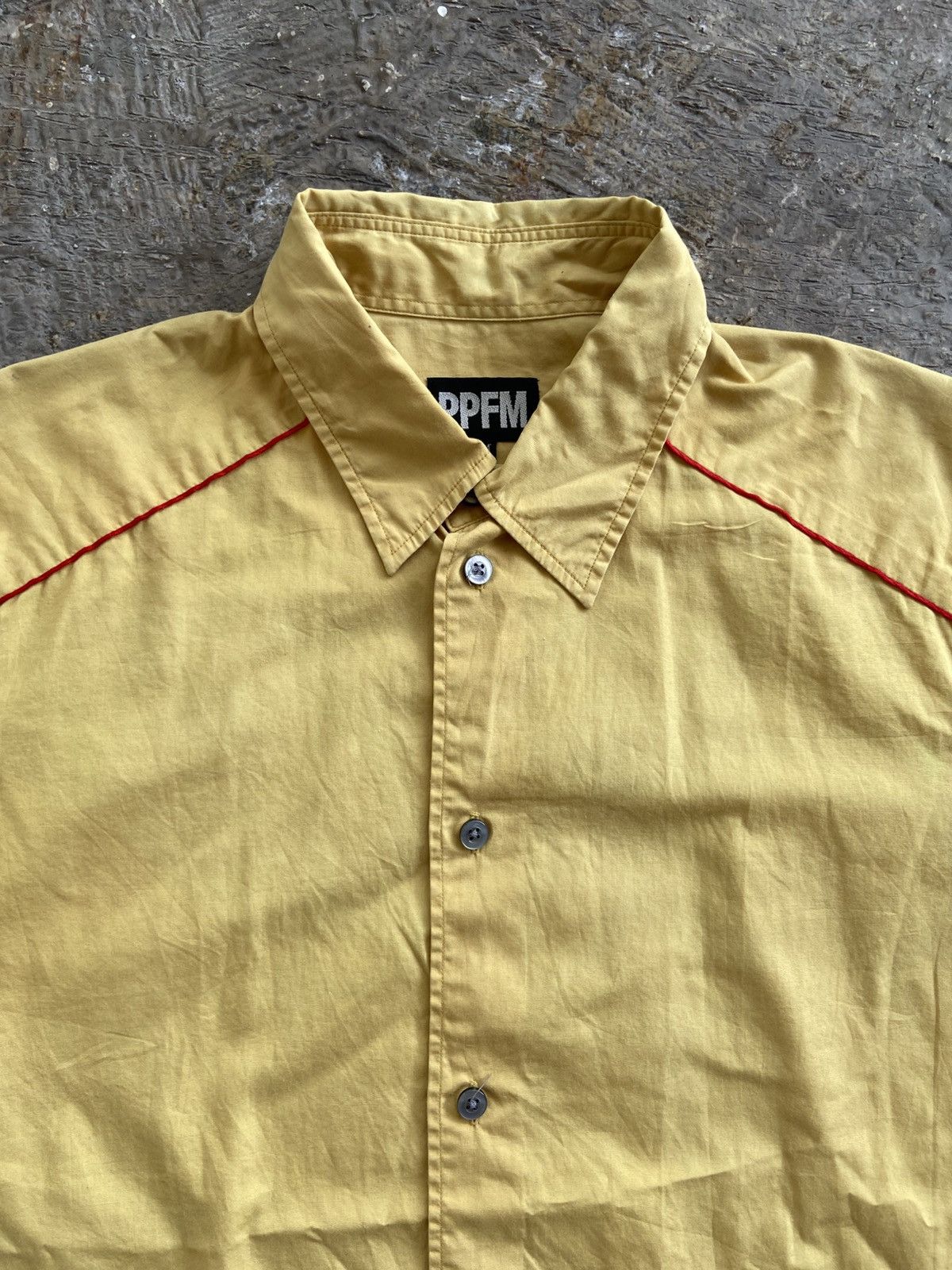 Japanese Brand 2000s PPFM - Bowling Style Button Shirt Size US M / EU 48-50 / 2 - 3 Thumbnail