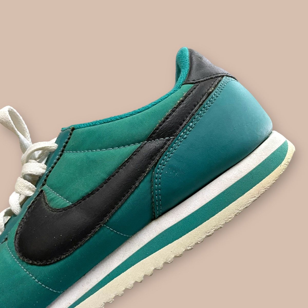 Nike Nike Classic Cortez Green Nylon Size US 8.5 / EU 41-42 - 14 Thumbnail