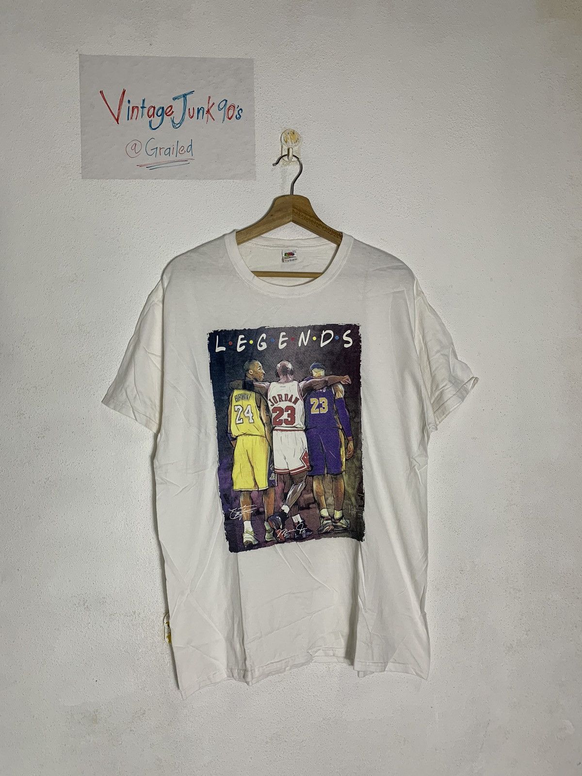 Vintage Vintage 00’s NBA LEGENDS MJ,LEBRON JAMES,KOBE BRYANT Size US L / EU 52-54 / 3 - 1 Thumbnail