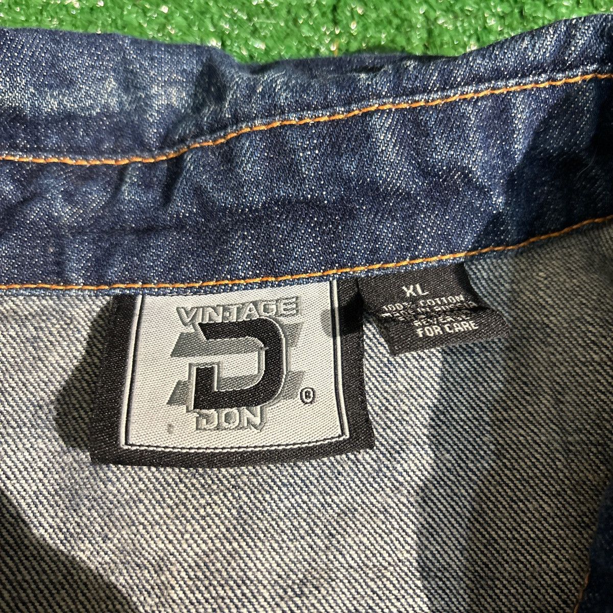 Vintage Crazy Y2K Baggy Oversized Vintage Don Denim Jacket Size XL Size US XL / EU 56 / 4 - 4 Thumbnail