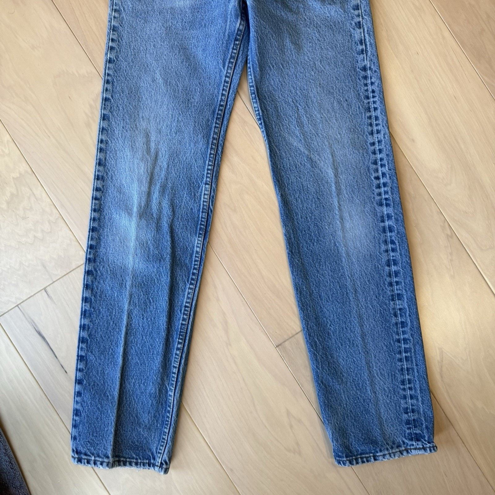 Levi's × Vintage Vintage Levis 701 Jeans 27 Blue 80s Denim Made in USA Size US 27 - 4 Thumbnail