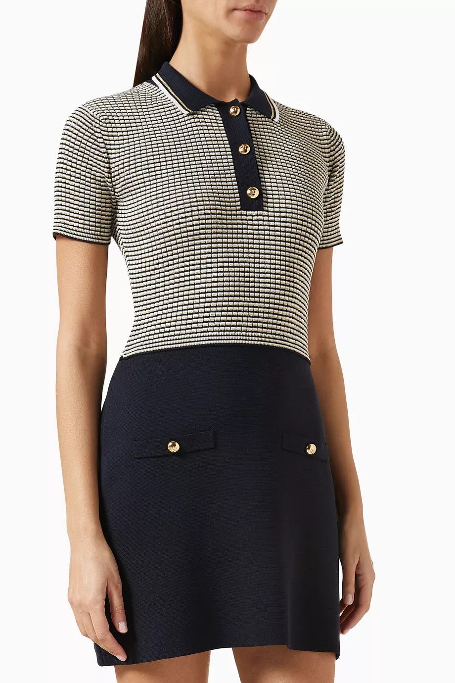 Valentino o1y0326 Mini Dress in Multicolor Size S / US 4 / IT 40 - 1 Thumbnail