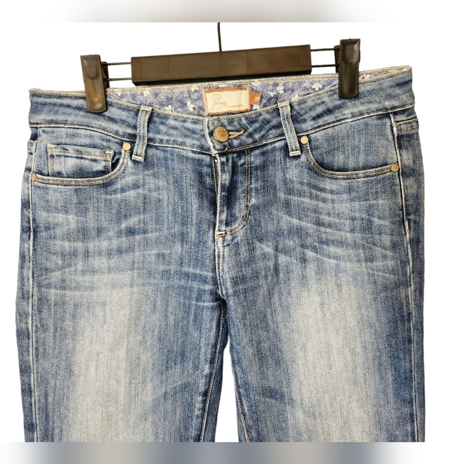 Paige Paige Premium Benedict Canyon Classic Rise bootcut 28 Size 28" / US 6 / IT 42 - 4 Thumbnail