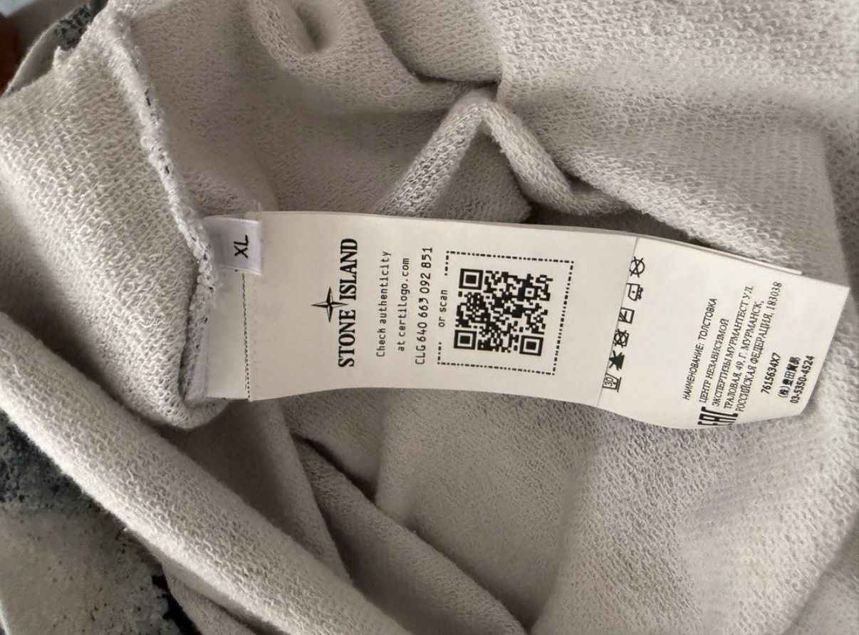 Stone Island Stone Island Marina Reef Camo Popover Hoodie - Aqua Size US XL / EU 56 / 4 - 6 Thumbnail