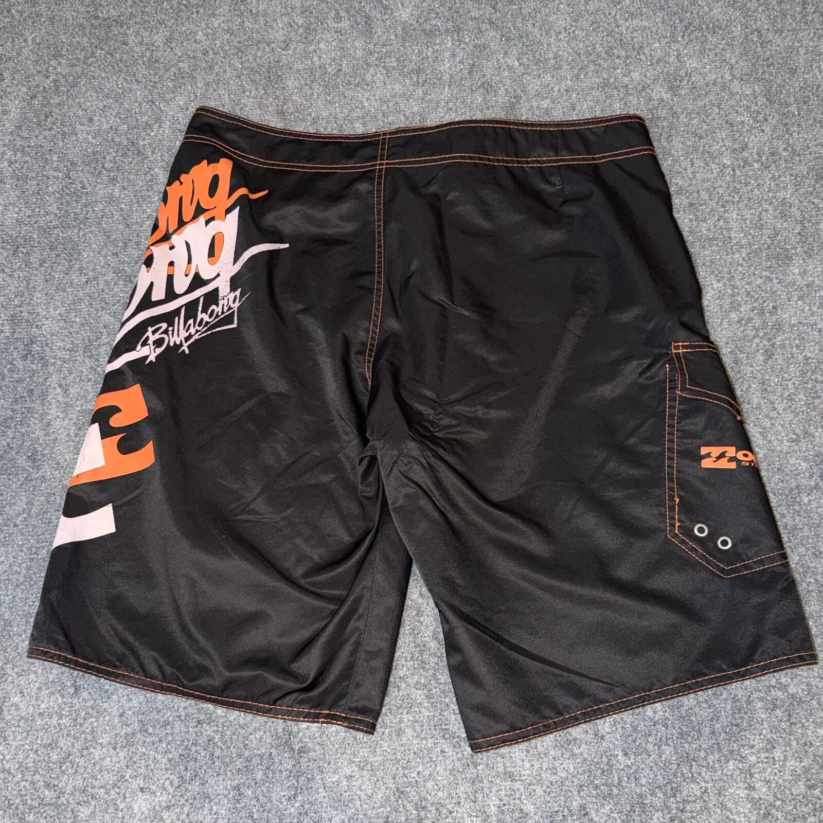 Billabong Billabong Orange Splatter Print Surf Board Shorts Mens 2XL Size US 40 / EU 56 - 5 Thumbnail