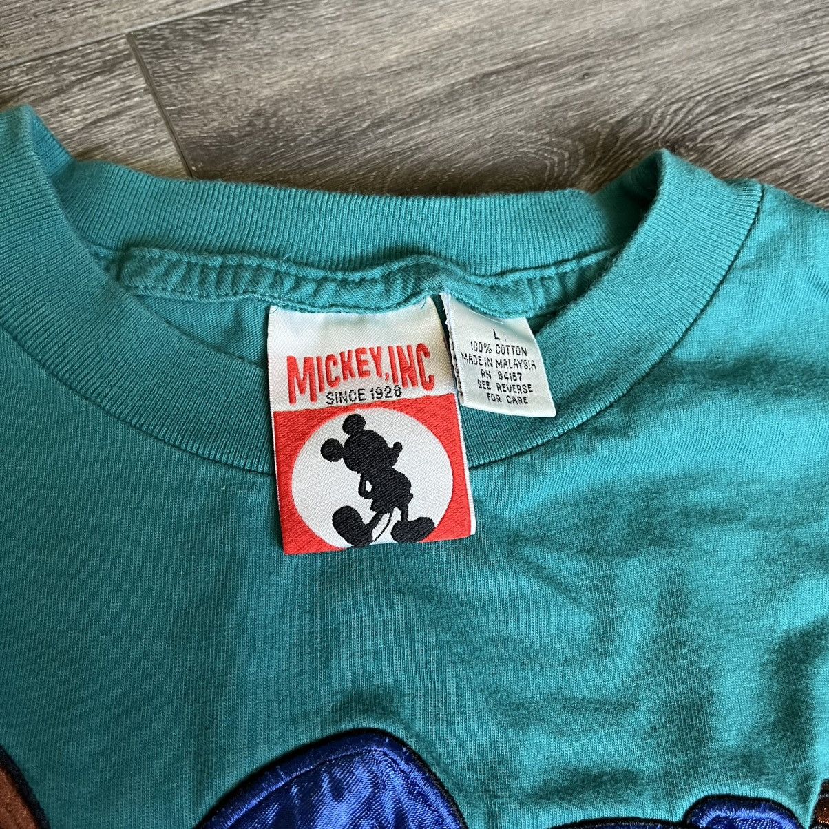 Mickey Inc Vintage 90s Disney Mickey Inc Goofy Embroidered Logo T Shirt Size US L / EU 52-54 / 3 - 4 Thumbnail