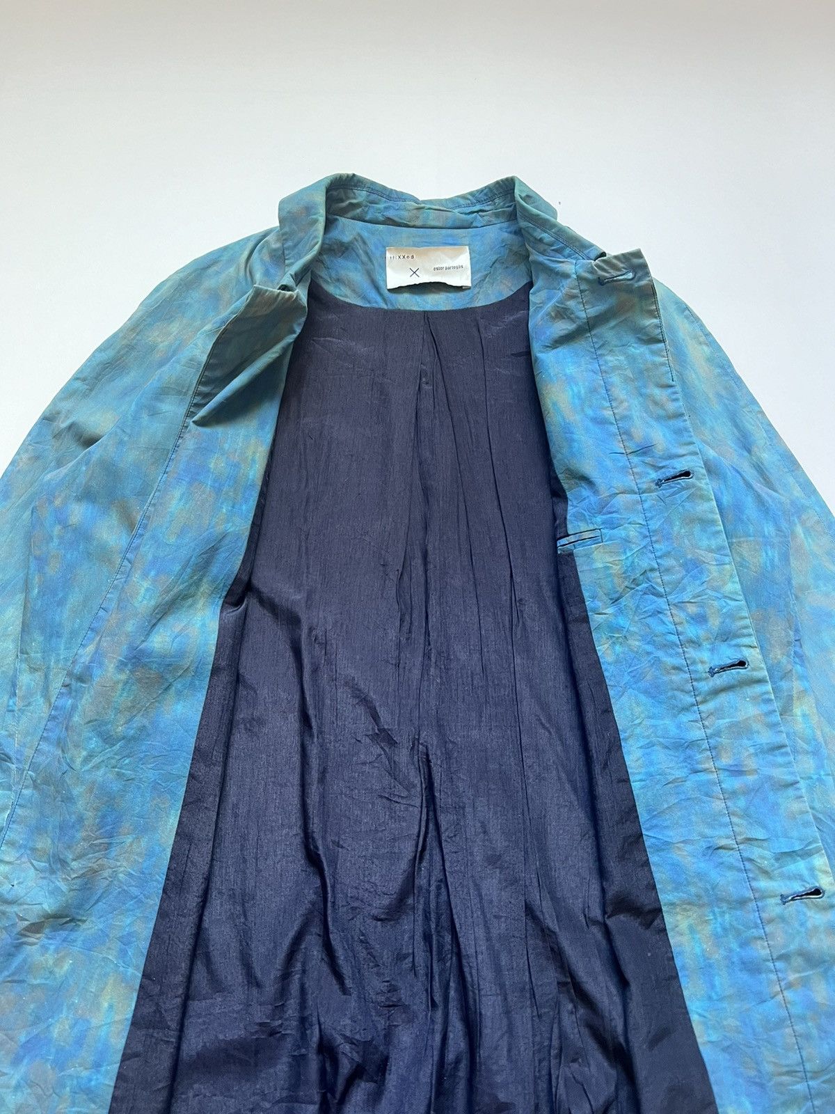 Japanese Brand ffiXXed x Ester Partegas Construction Blue Spray Coat Size US S / EU 44-46 / 1 - 5 Thumbnail