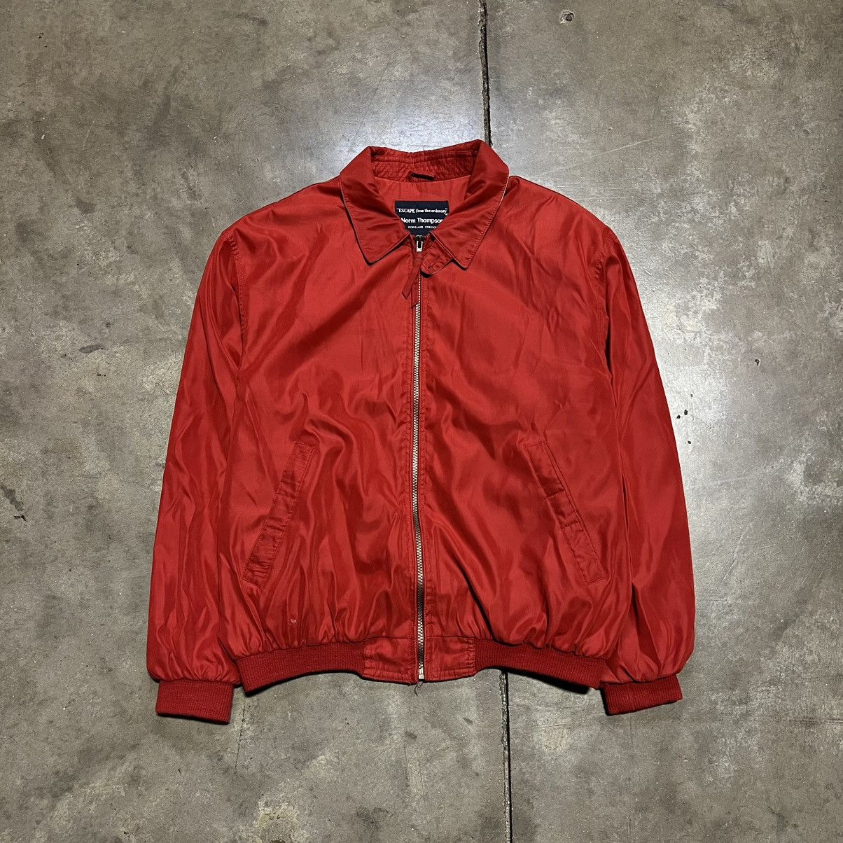 Norm Thompson Vintage 90s Norm Thompson Lightweight Bomber Jacket Bi Swing Size US M / EU 48-50 / 2 - 5 Thumbnail