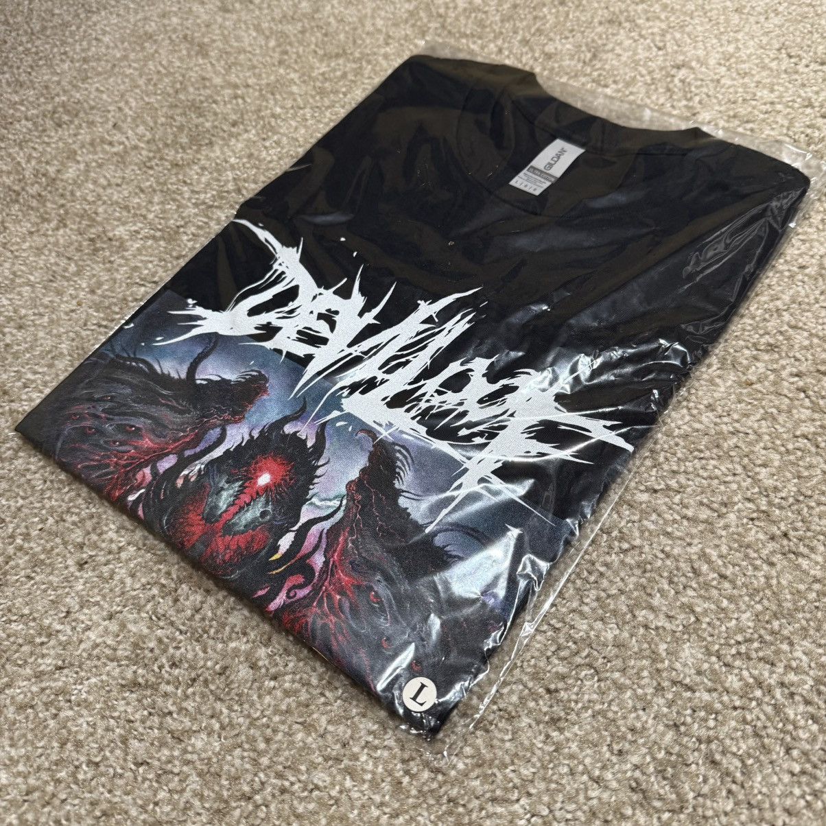 Other ( NEW ) Deviloof Visual Kei Official Merchandise Tag Gildan Size US L / EU 52-54 / 3 - 7 Thumbnail