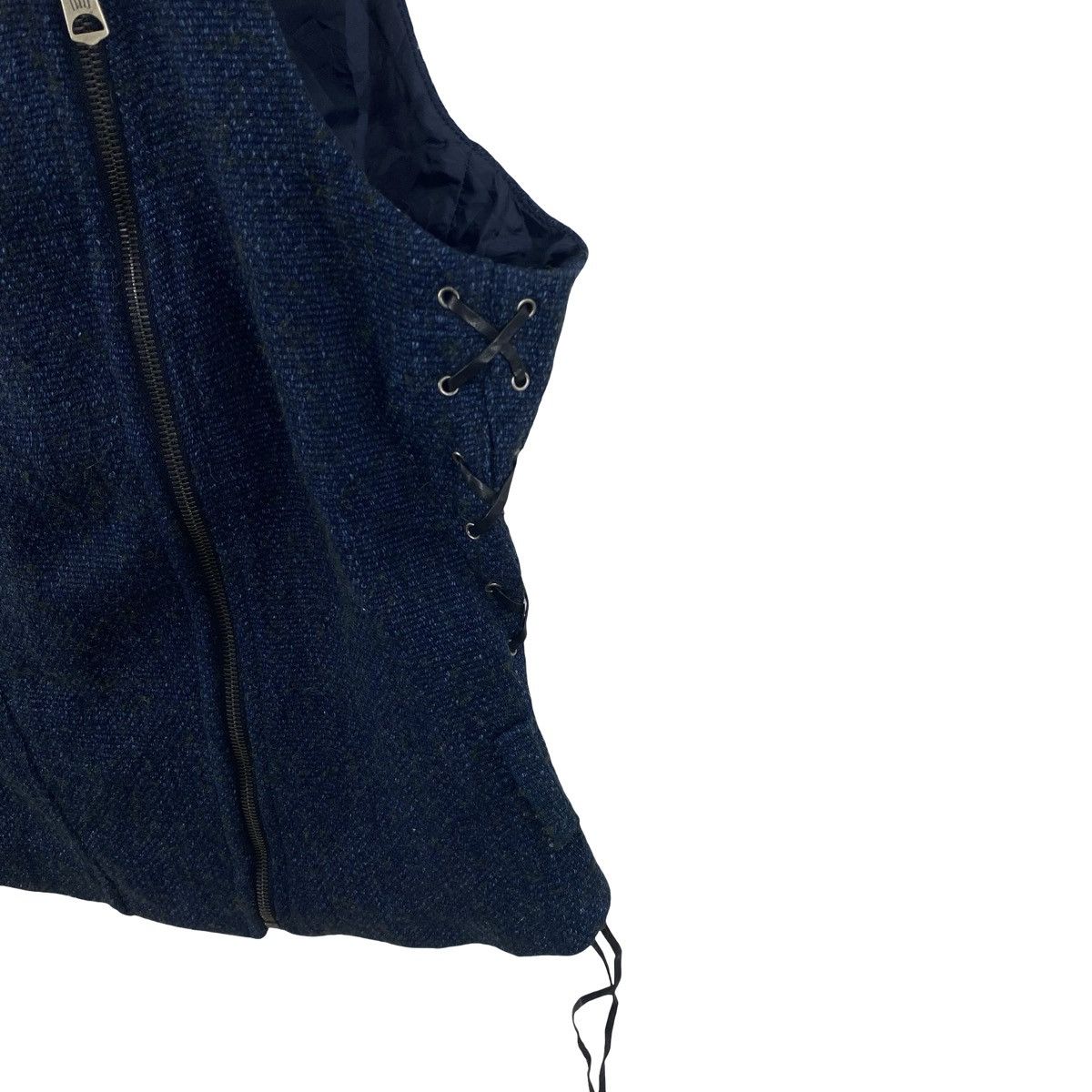 Diesel DIESEL DRESS and Impress Sleeveless Biker Jacket Lace-Up Size S / US 4 / IT 40 - 9 Thumbnail