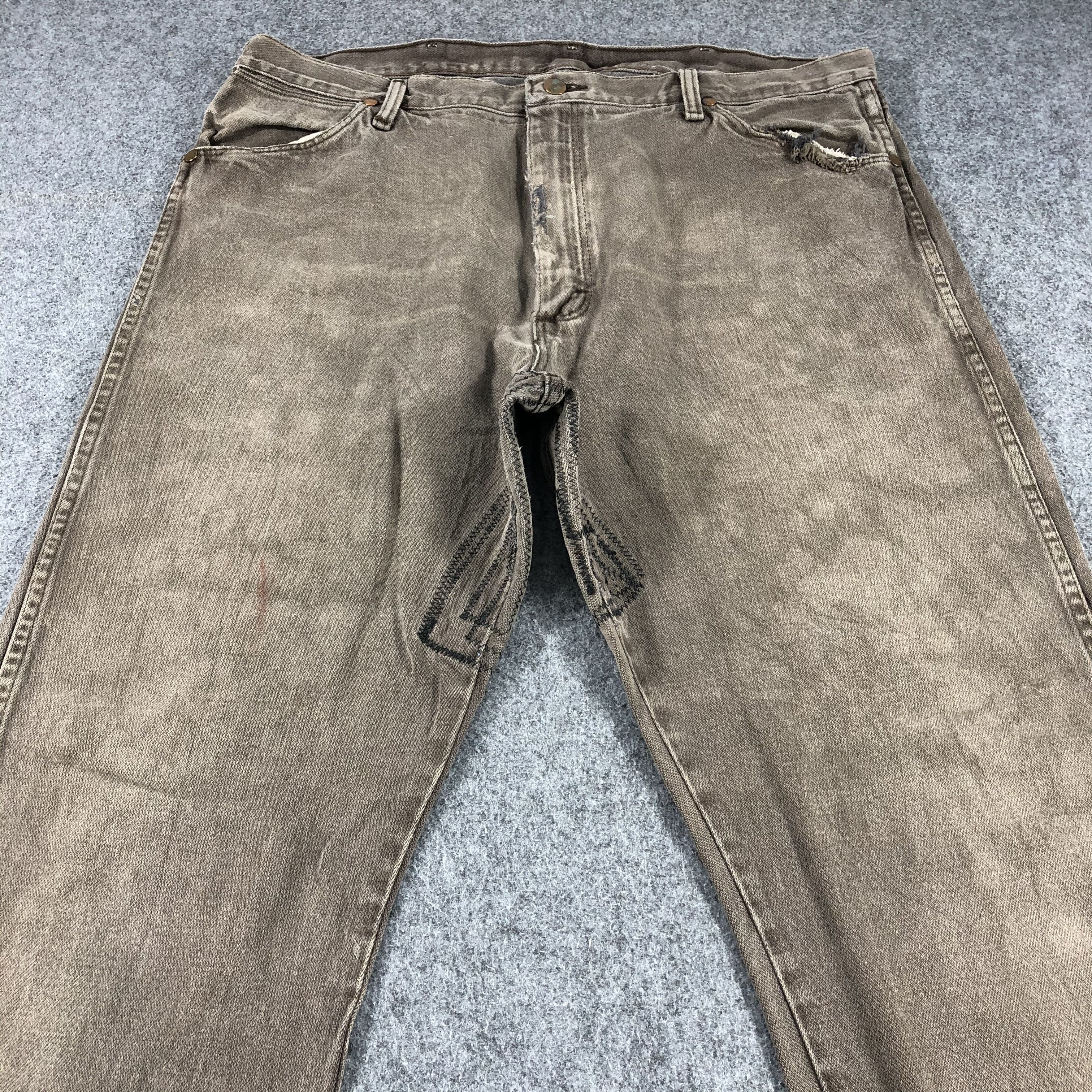 Vintage × Wrangler Vintage 90s Earth Tone Wrangler Jeans-JM765 Size US 39 - 3 Thumbnail